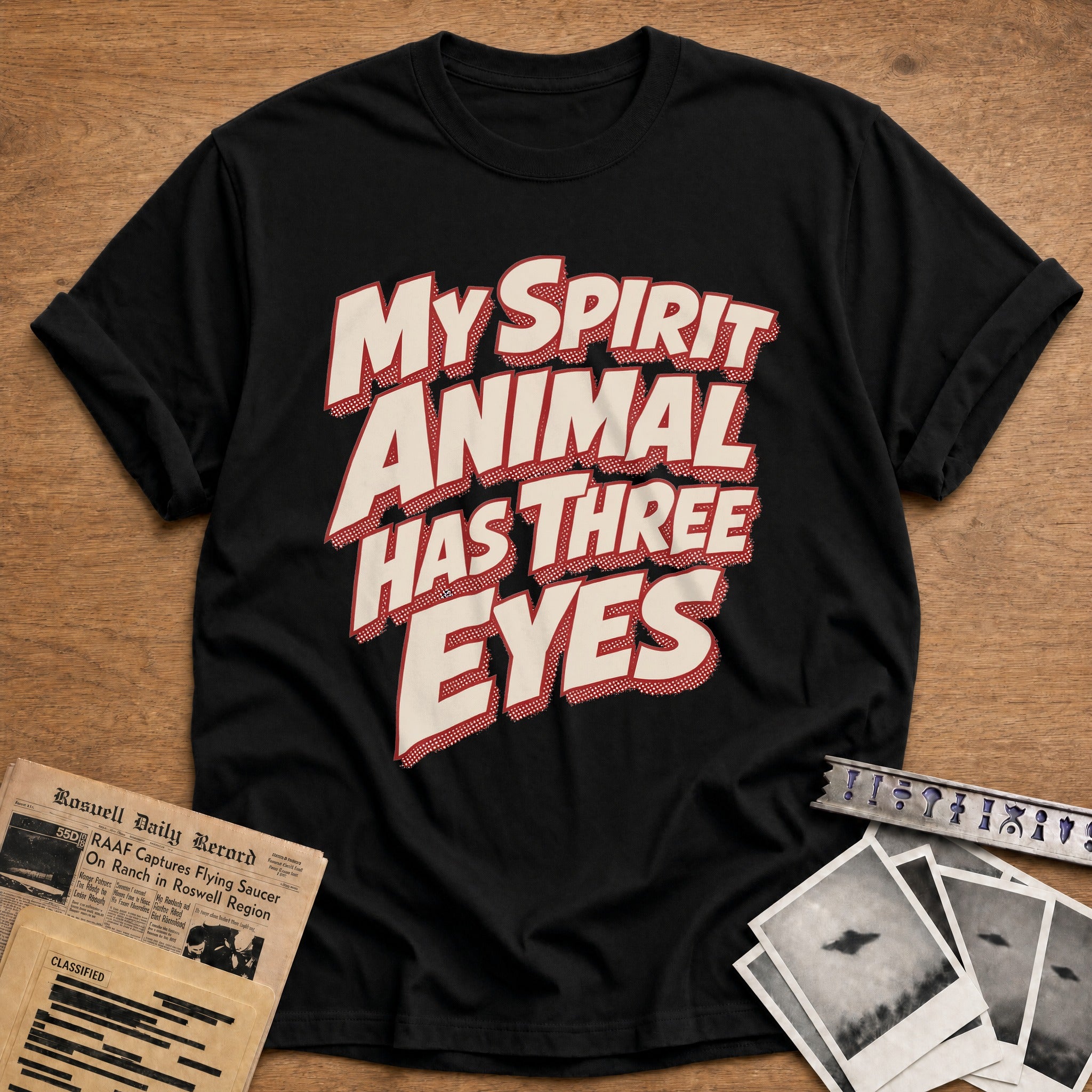 My Spirit Animal Has Three Eyes 01 - Black