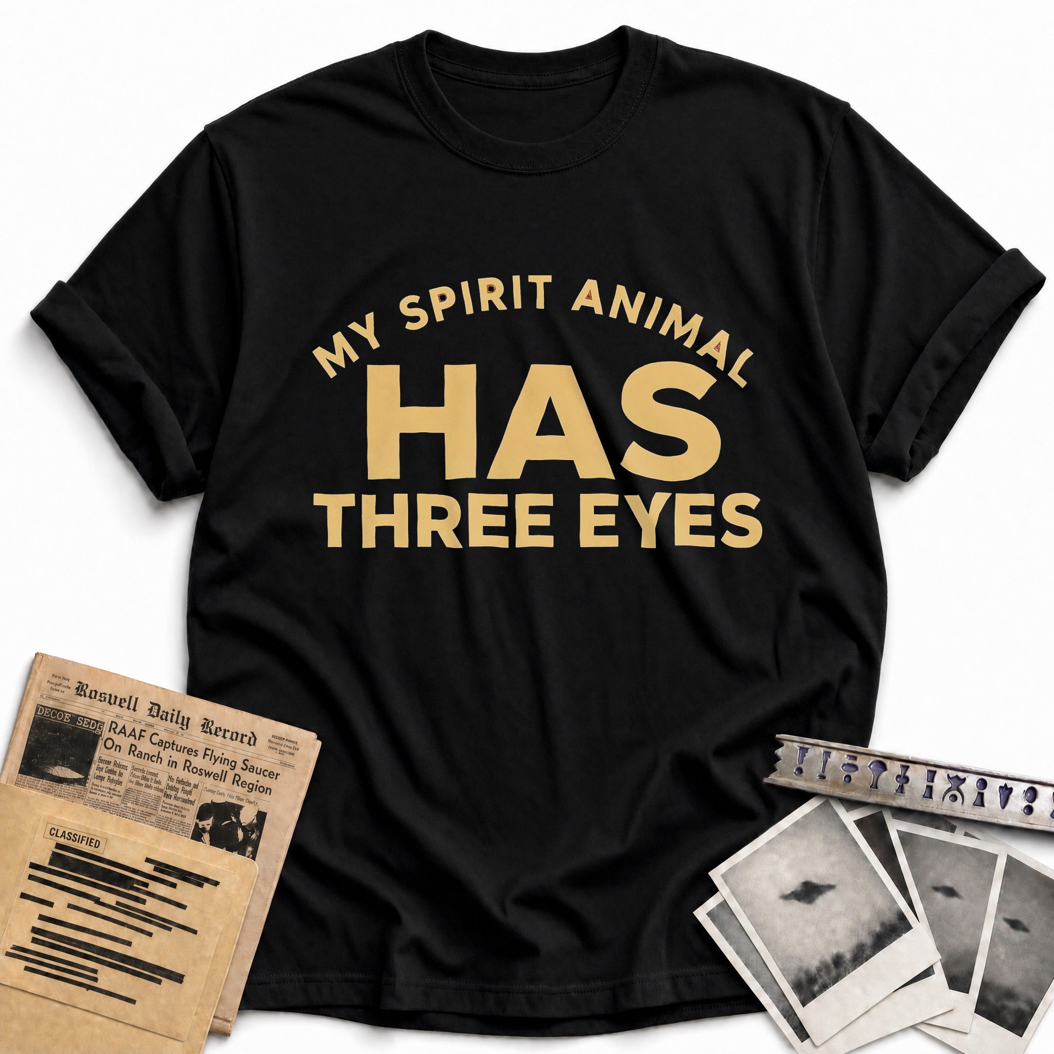 My Spirit Animal Has Three Eyes 04 - Black