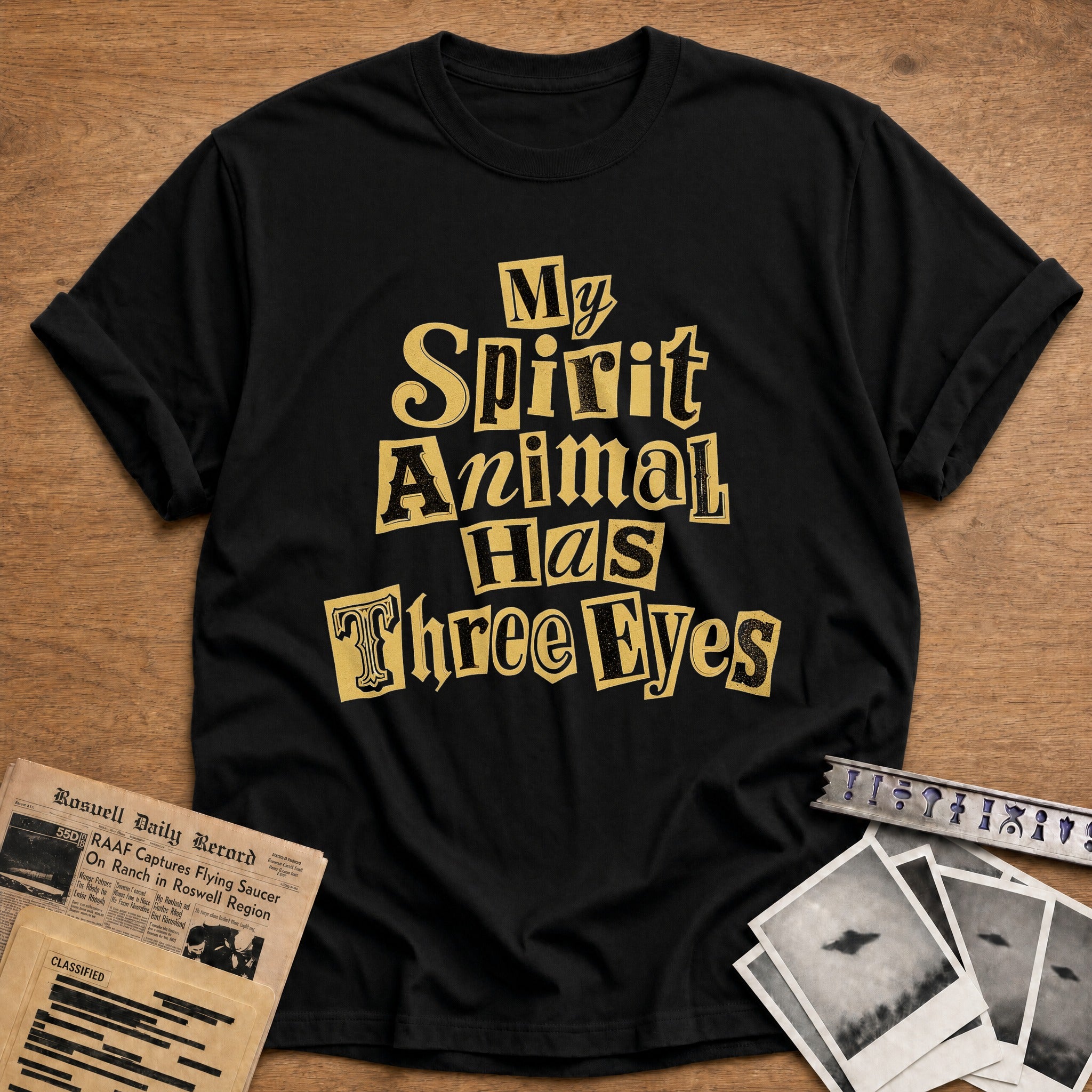 My Spirit Animal Has Three Eyes 02 - Black