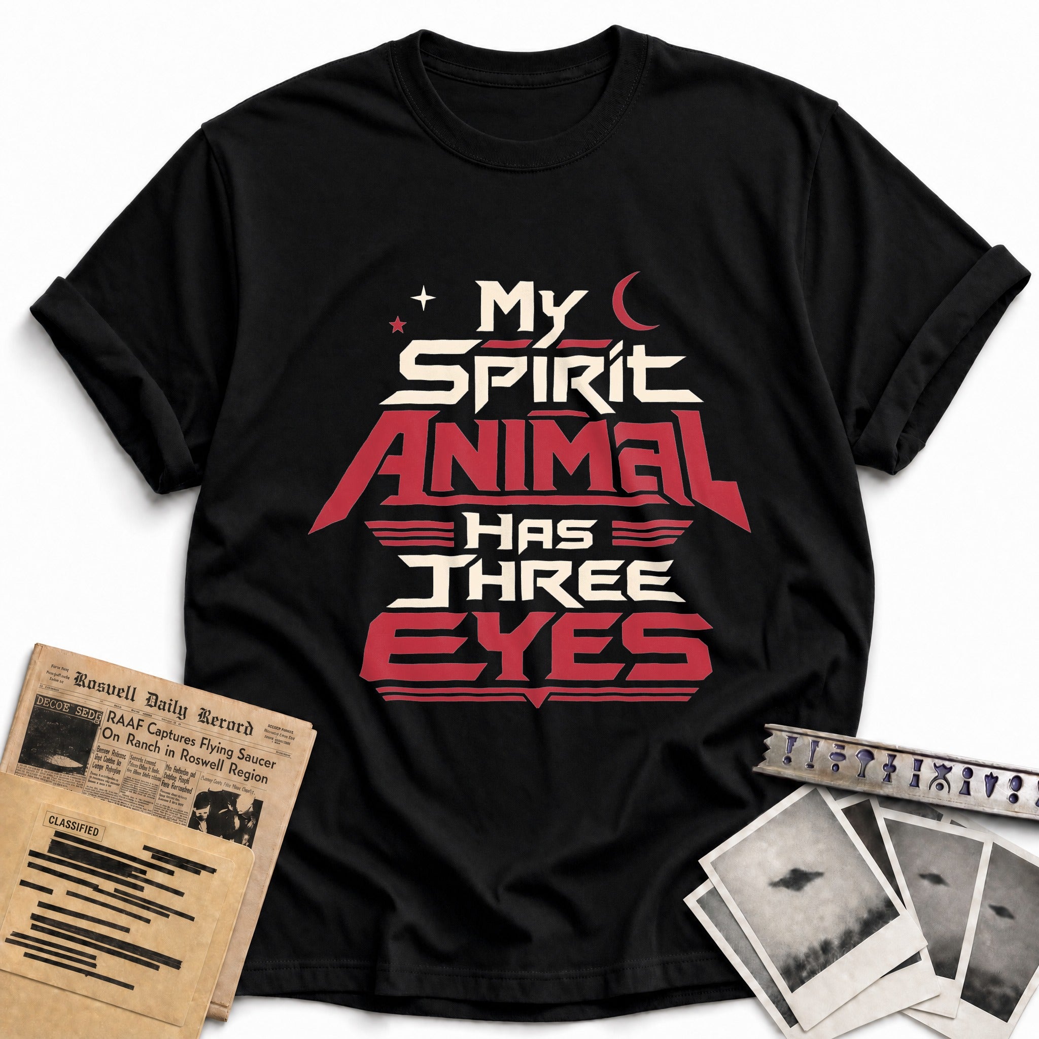 My Spirit Animal Has Three Eyes 05 - Black