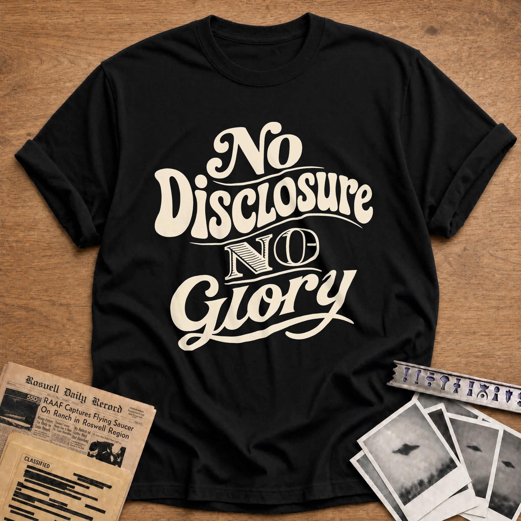 No Disclosure No Glory 01 - Black