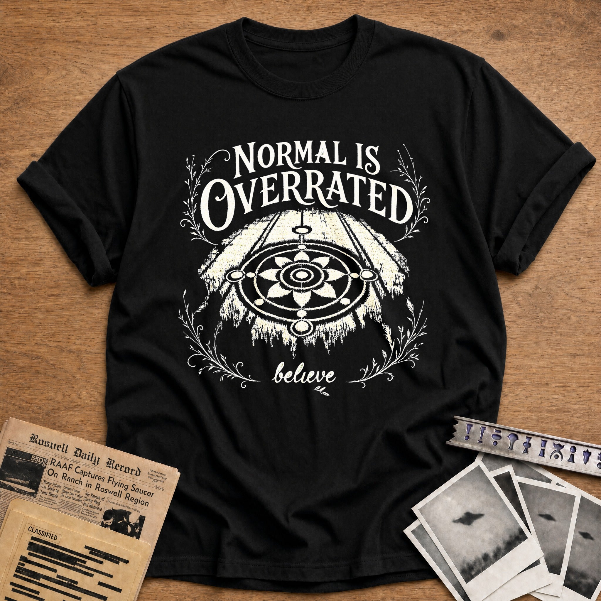 Normal Is Overrated - Black