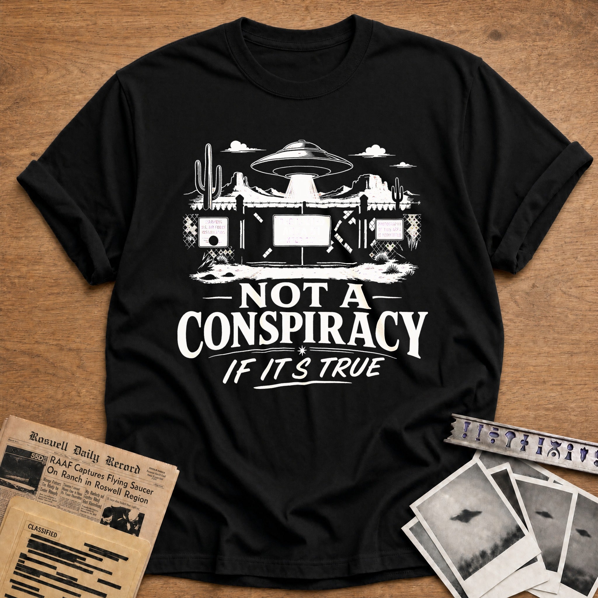 Not A Conspiracy, If It's True - Black