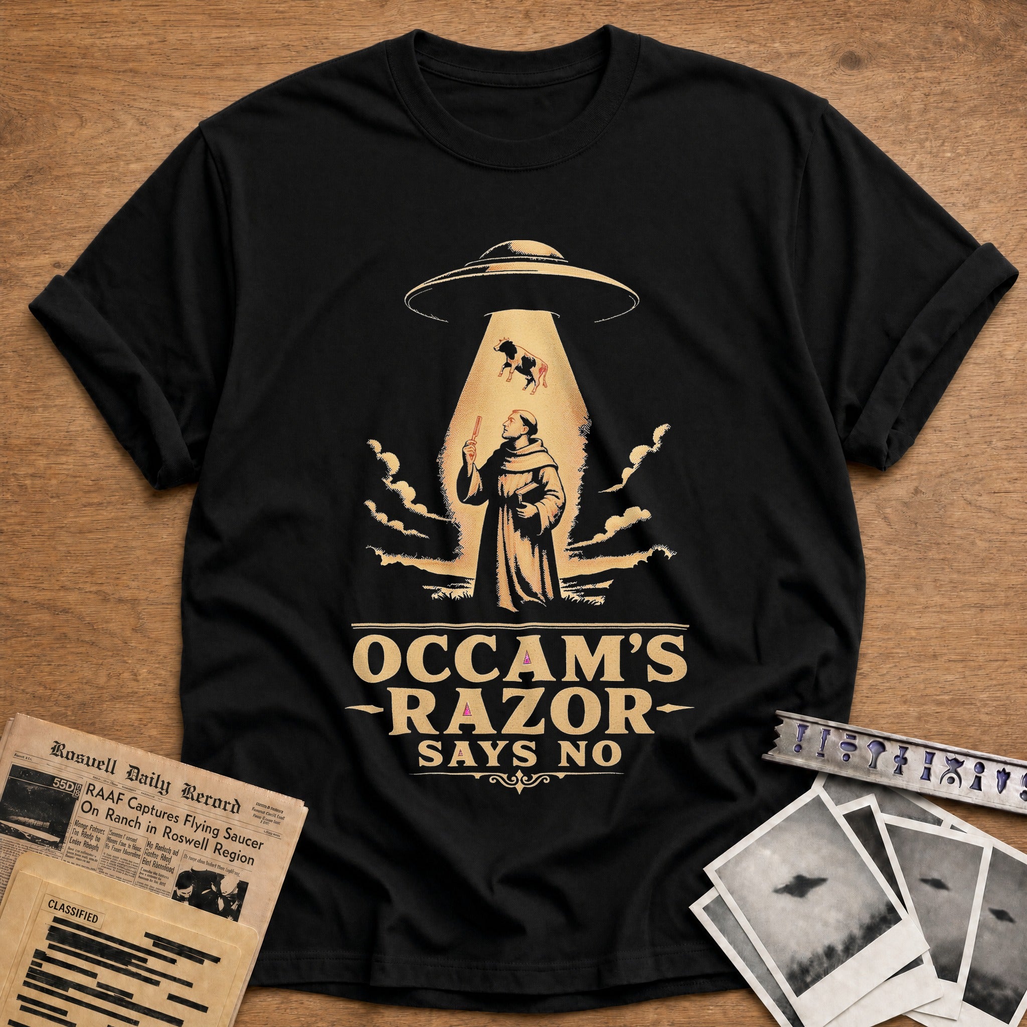 Occams Razor Says No 01 - Black