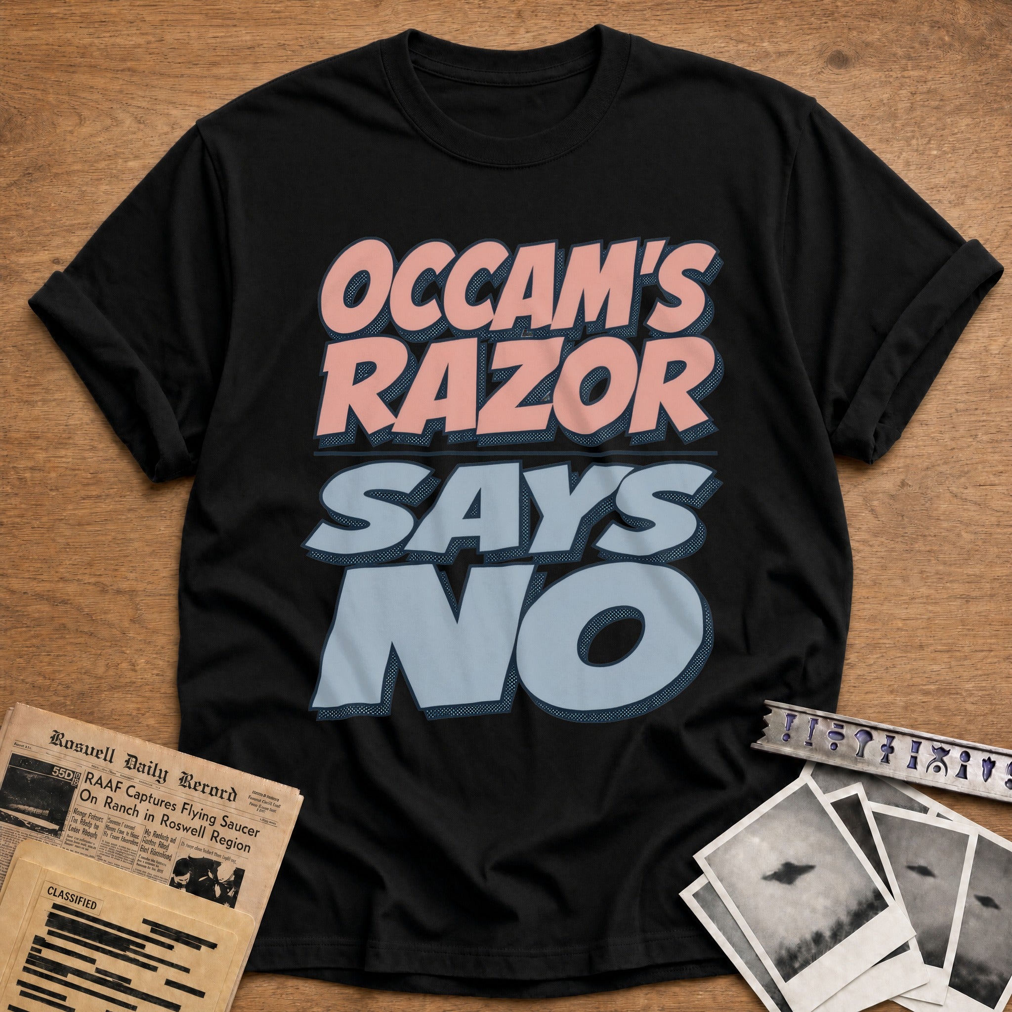 Occams Razor Says No 02 - Black