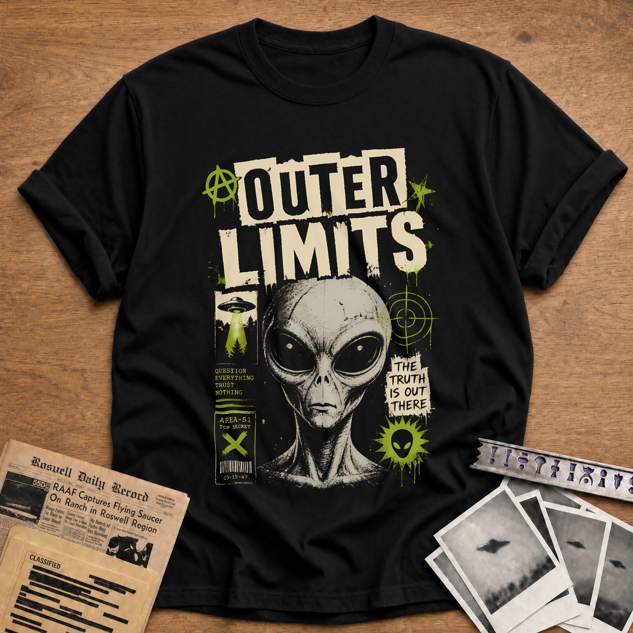 Outer Limits T-Shirt - Black