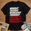 Practice Qualifying Invasion Day 43 T-Shirt - Black