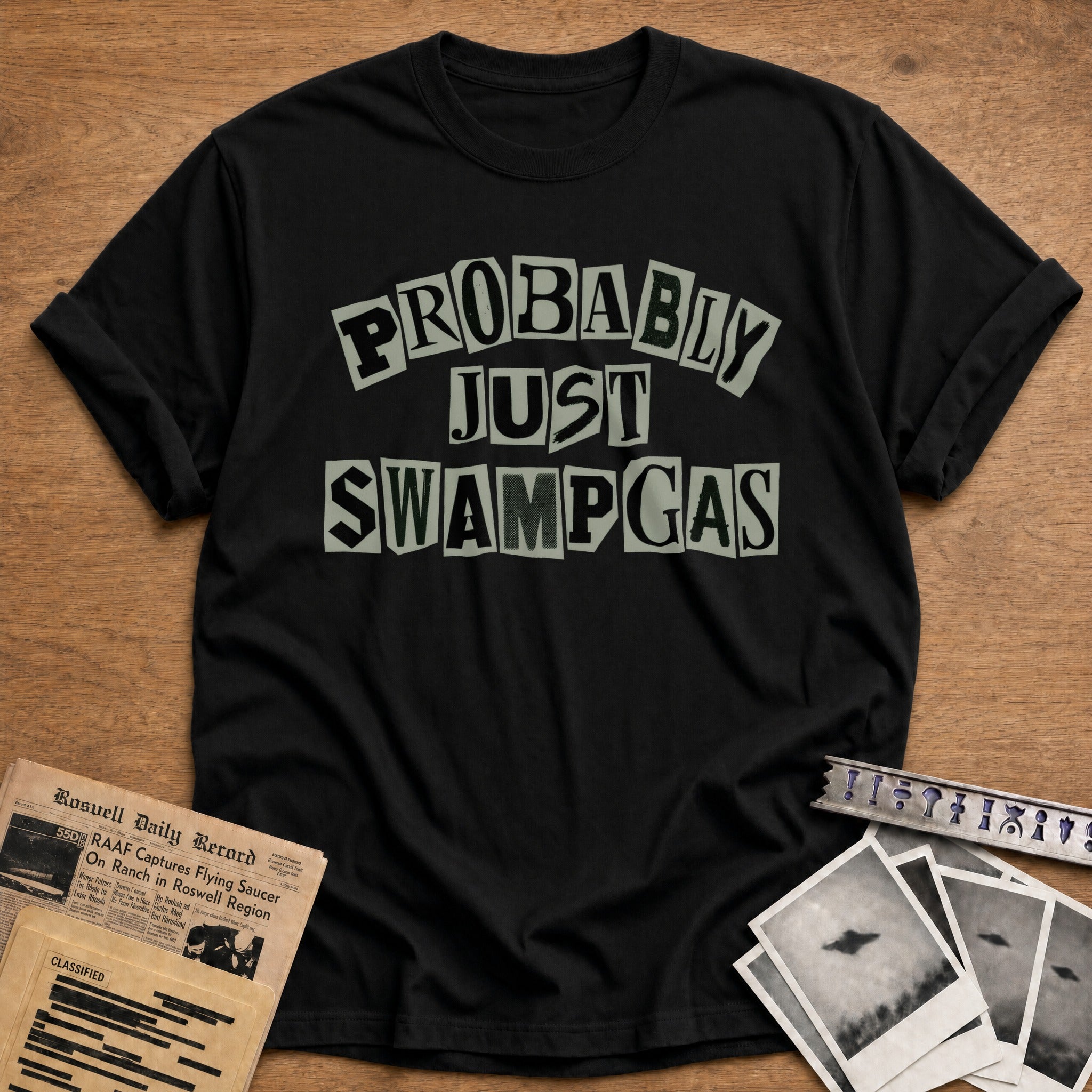 Probably Just Swamp Gas - Black