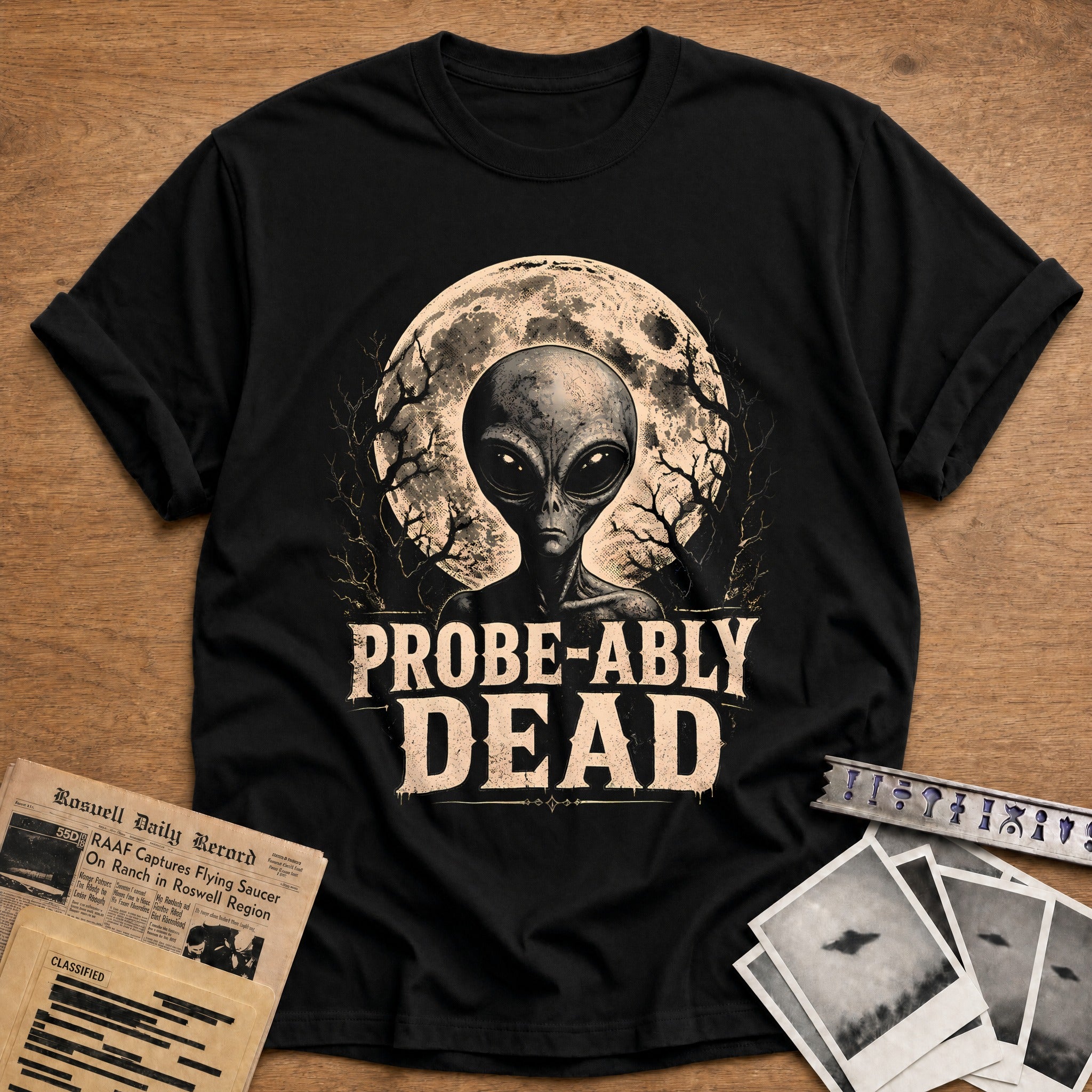 Probe Ably Dead 56 T-Shirt - Black