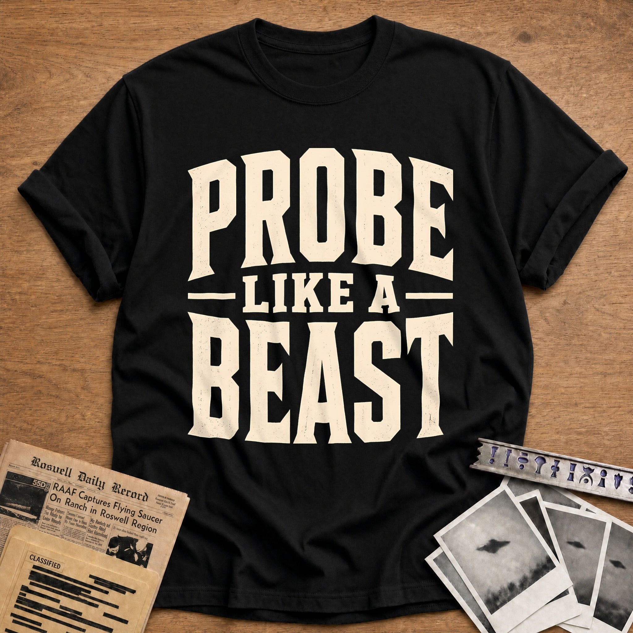 Probe Like A Beast 71 T-Shirt - Black