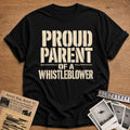 Proud Parent Of A Whistleblower 01 - Black