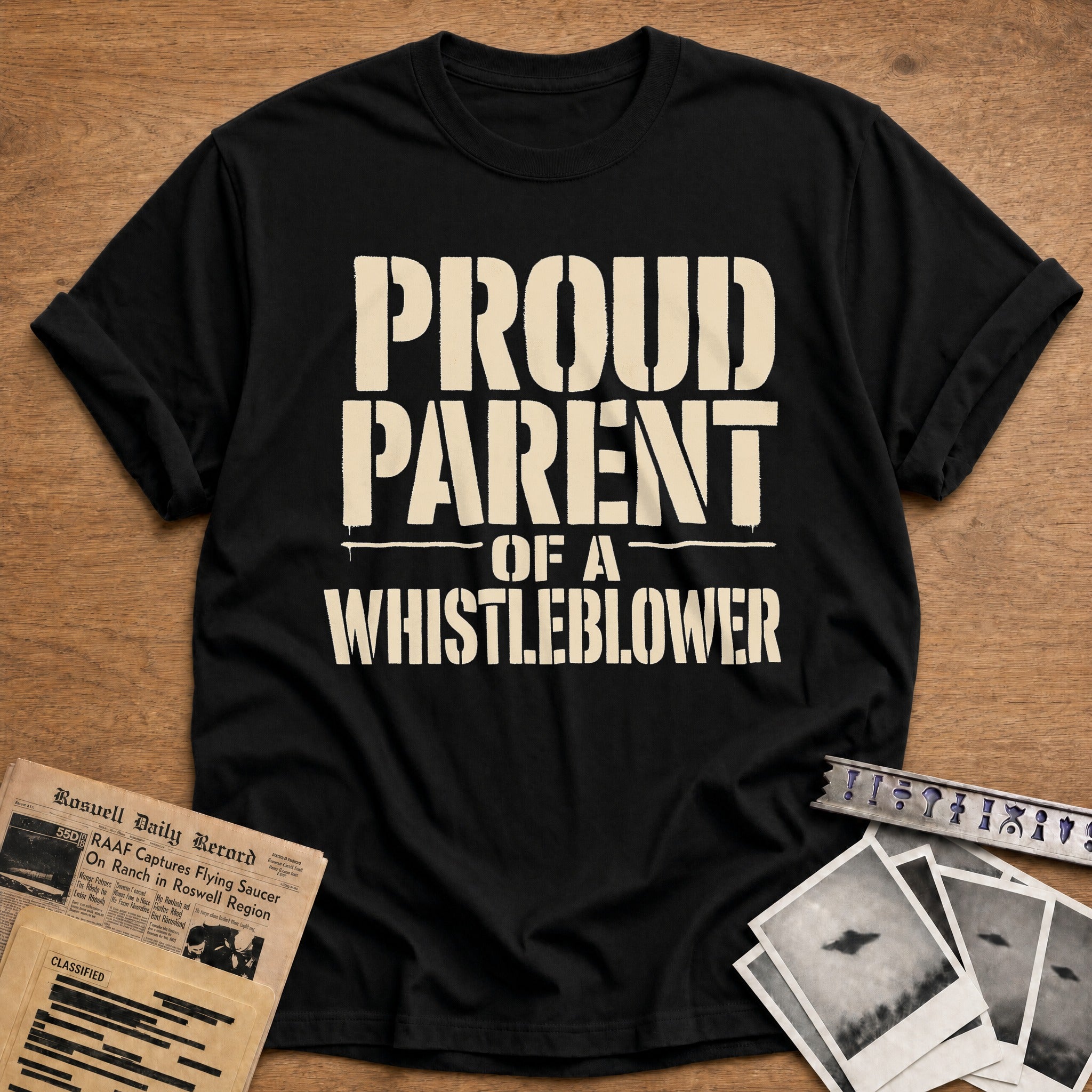 Proud Parent Of A Whistleblower 01 - Black