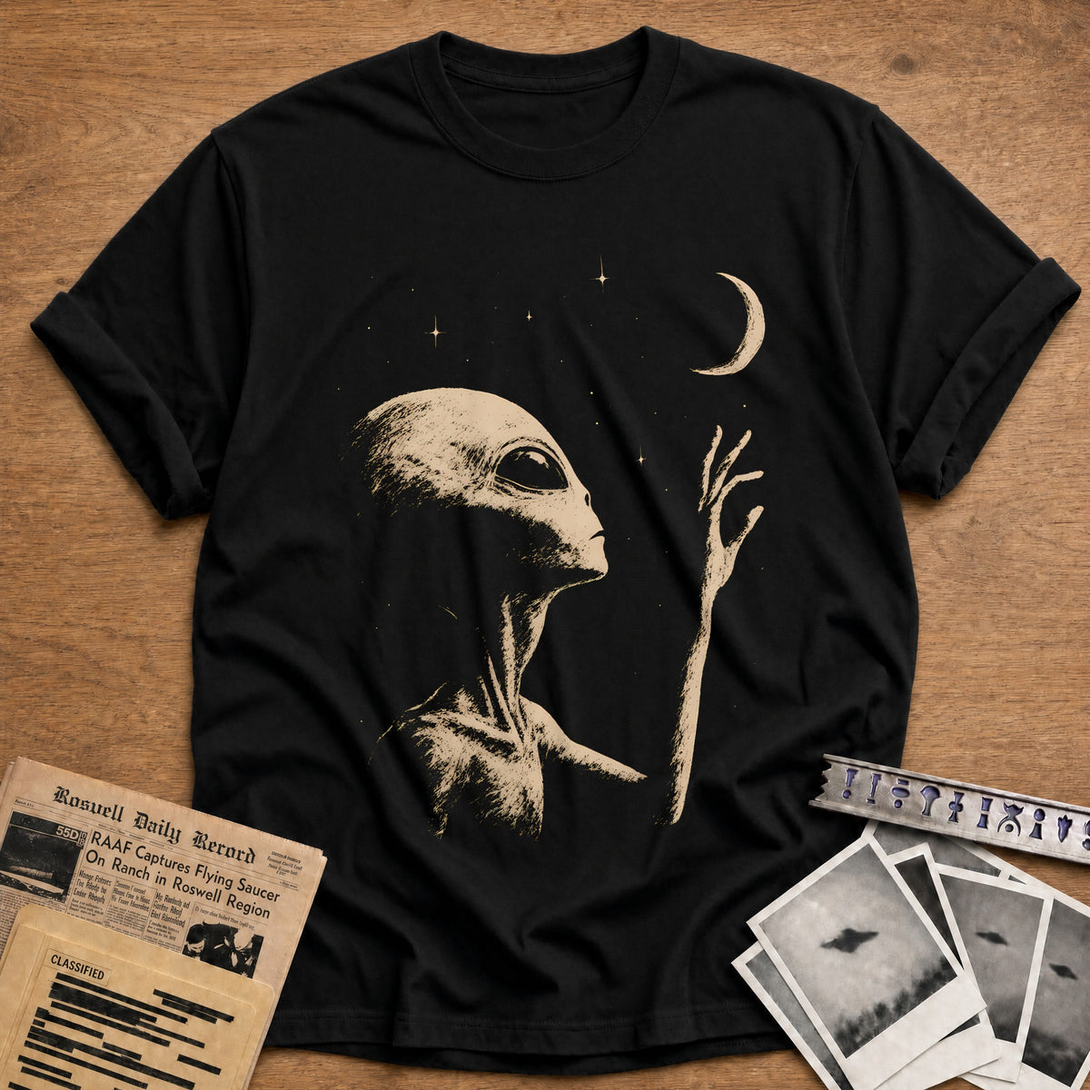 Reach Moon 59 T-Shirt - Black