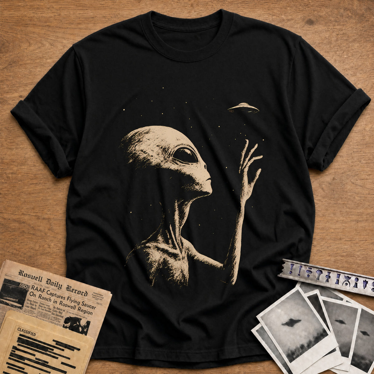 Reach UFO 69 T-Shirt - Black