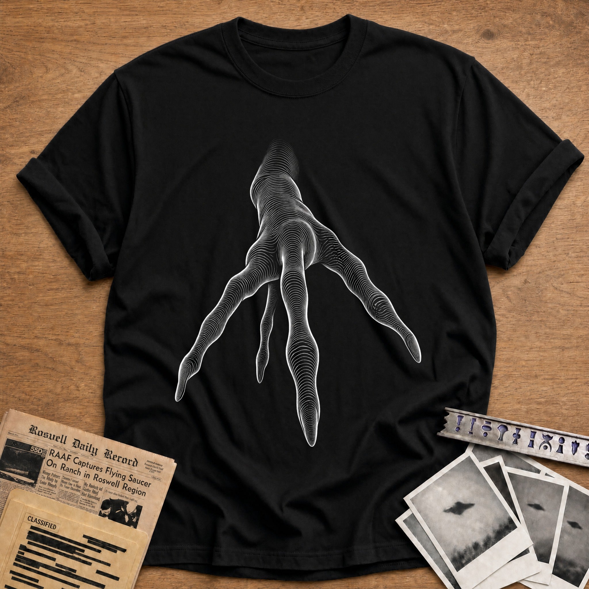 Reaching Out T-Shirt - Black