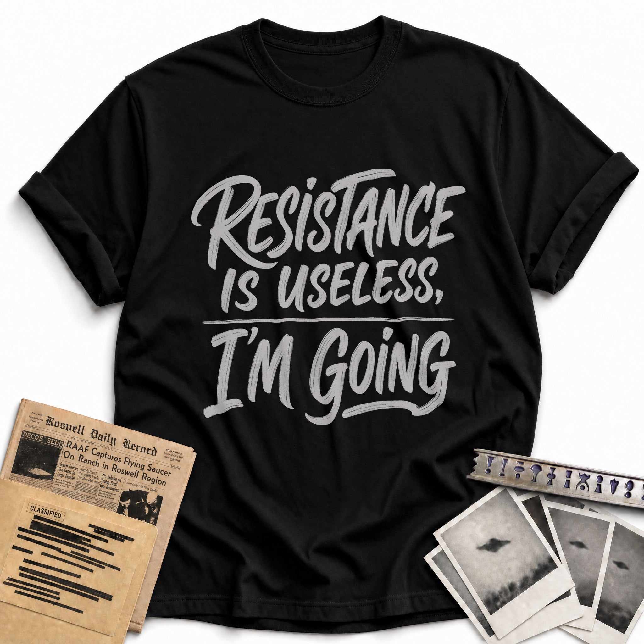 Resistance Is Useless Im Going 06 - Black