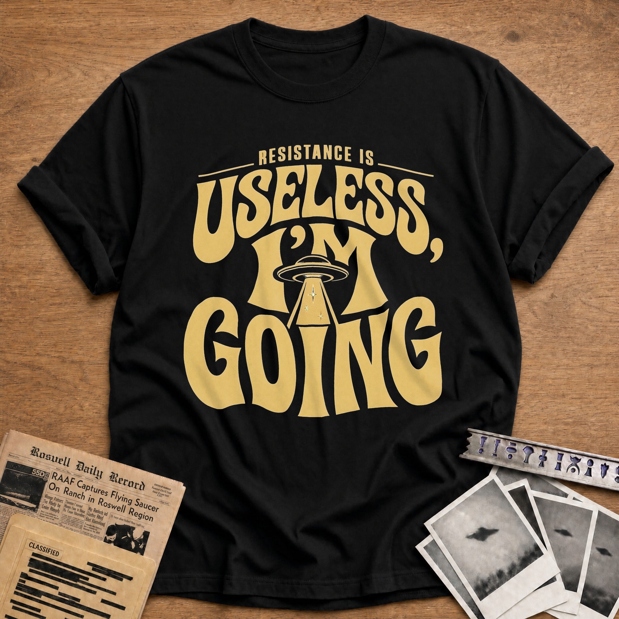 Resistance Is Useless Im Going 01 - Black