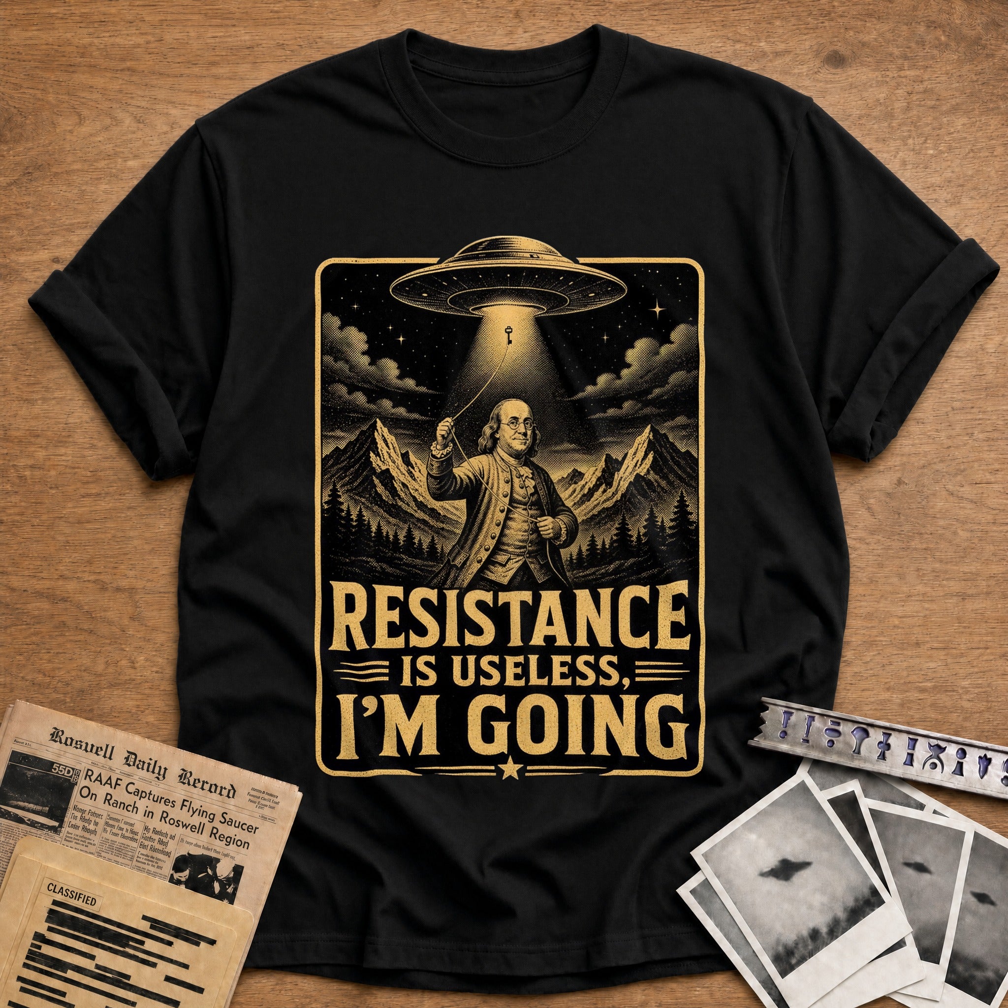 Resistance Is Useless Im Going 02 - Black