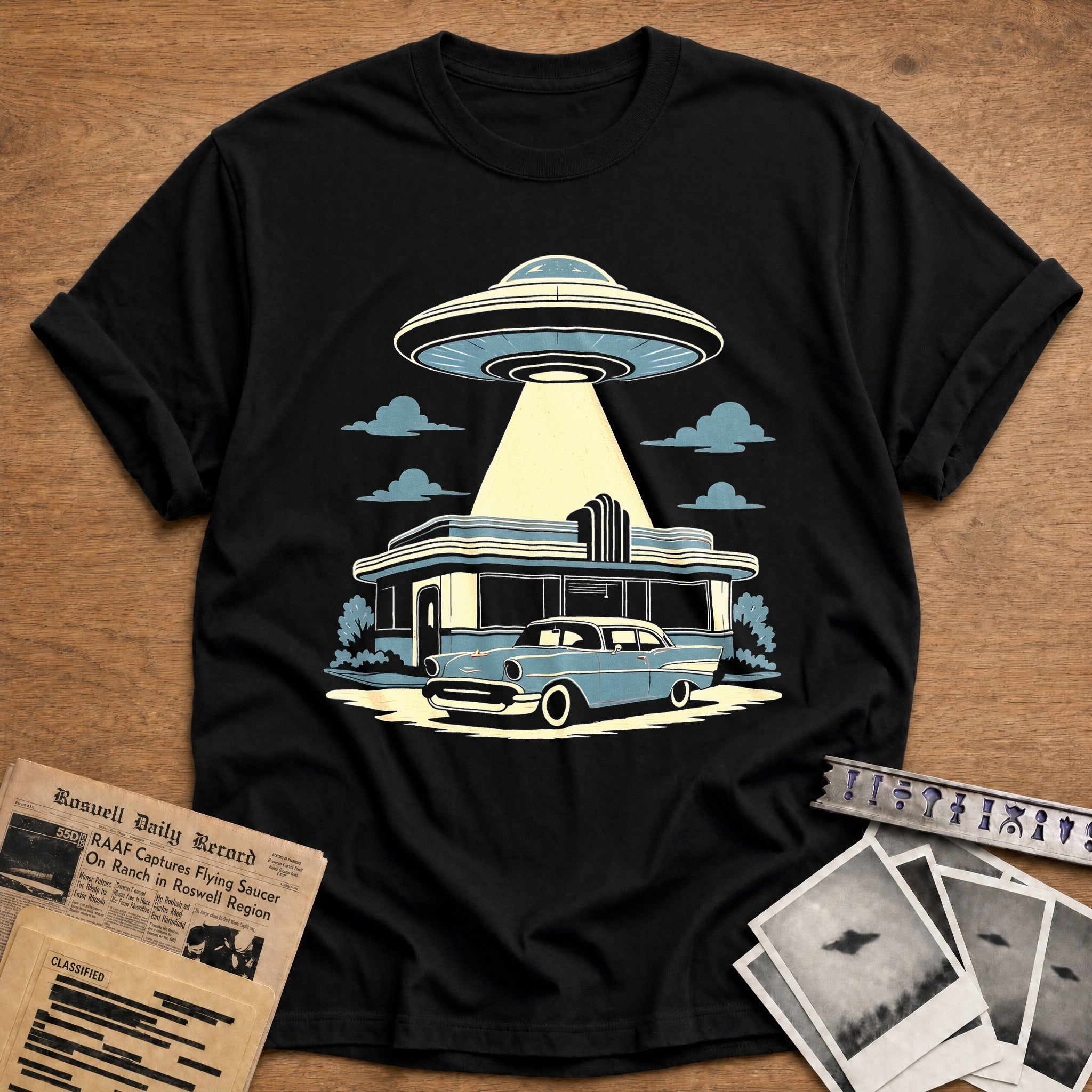 Retro Abduction - Black