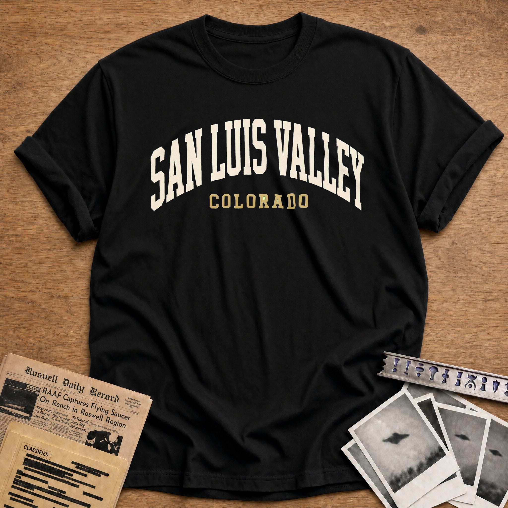 San Luis Valley Colorado - Black