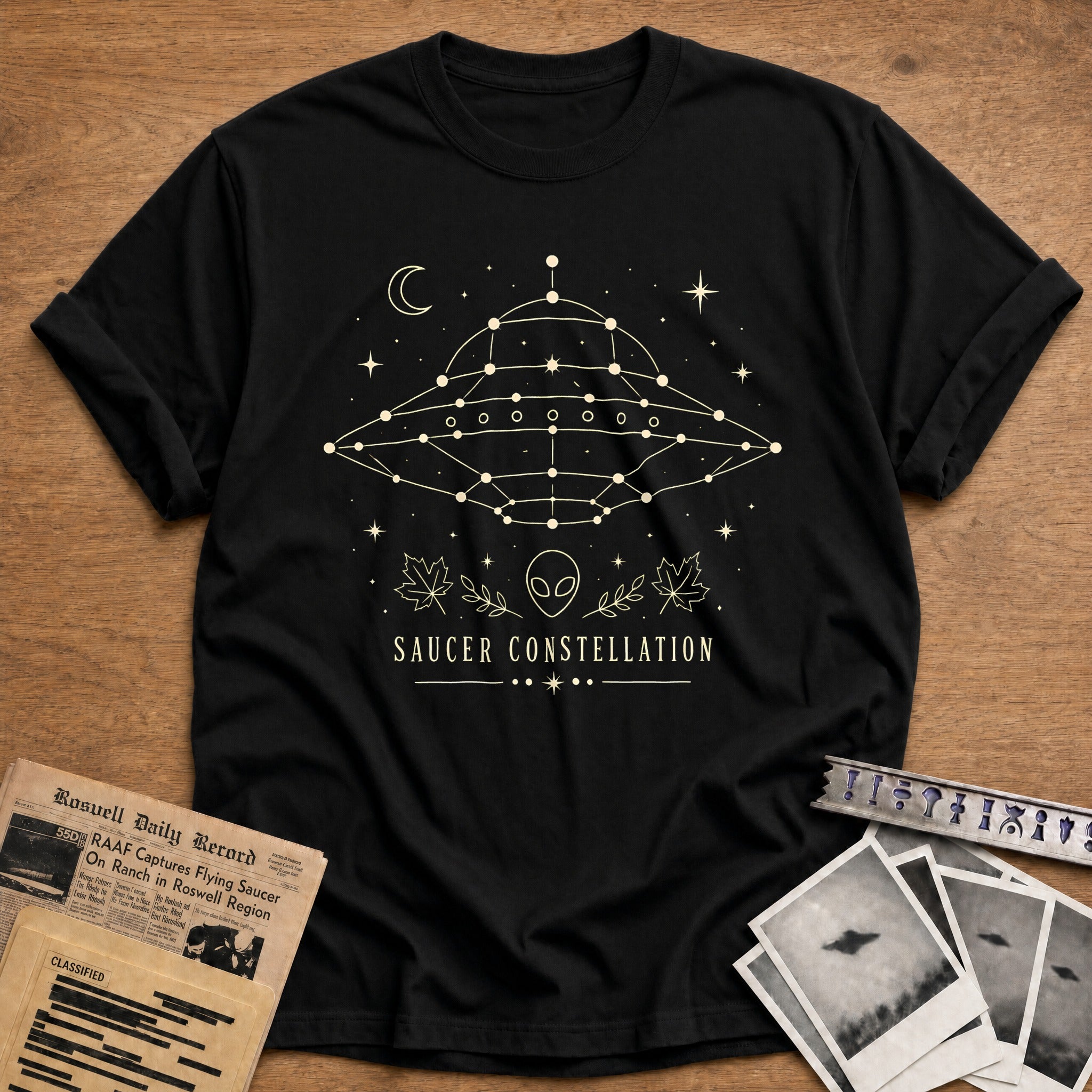 Saucer Constellation 27 - Black