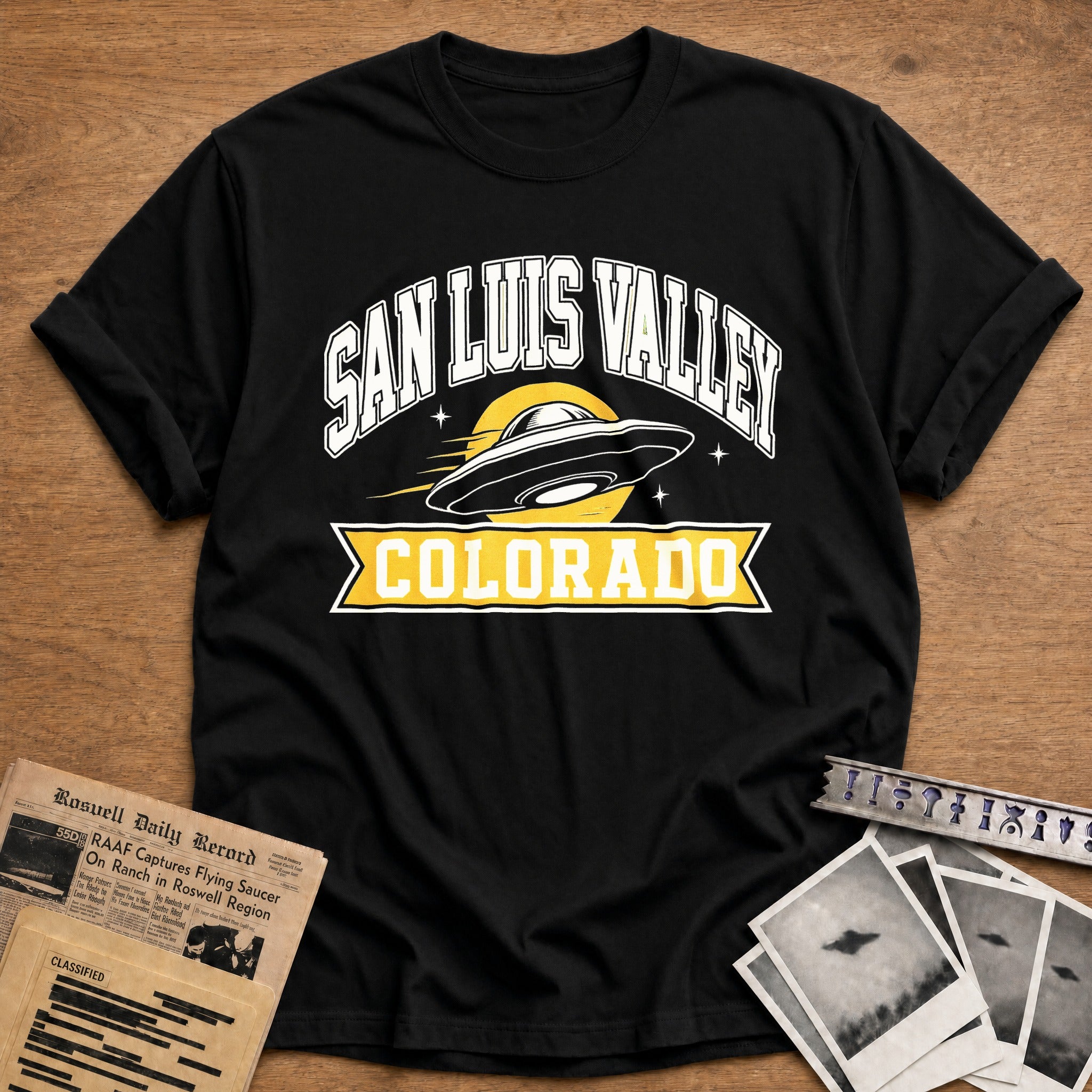 Saucer Valley Colorado - Black