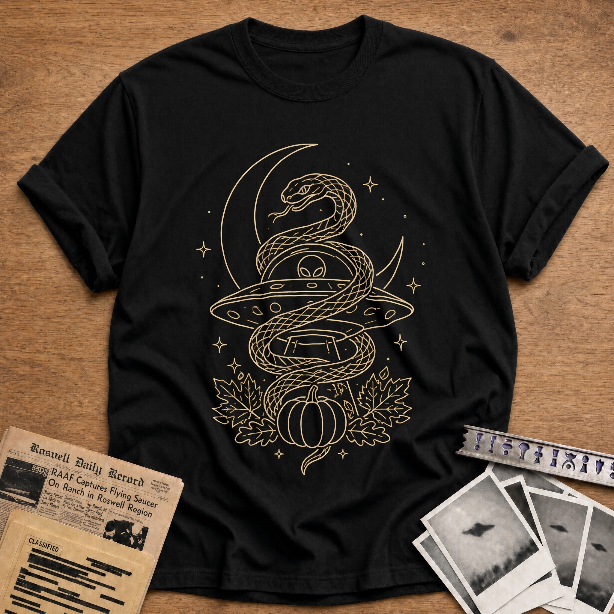 Serpent Ufo Moon 46 - Black