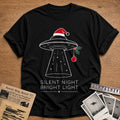 Silent Night Bright Light 51 T-Shirt - Black