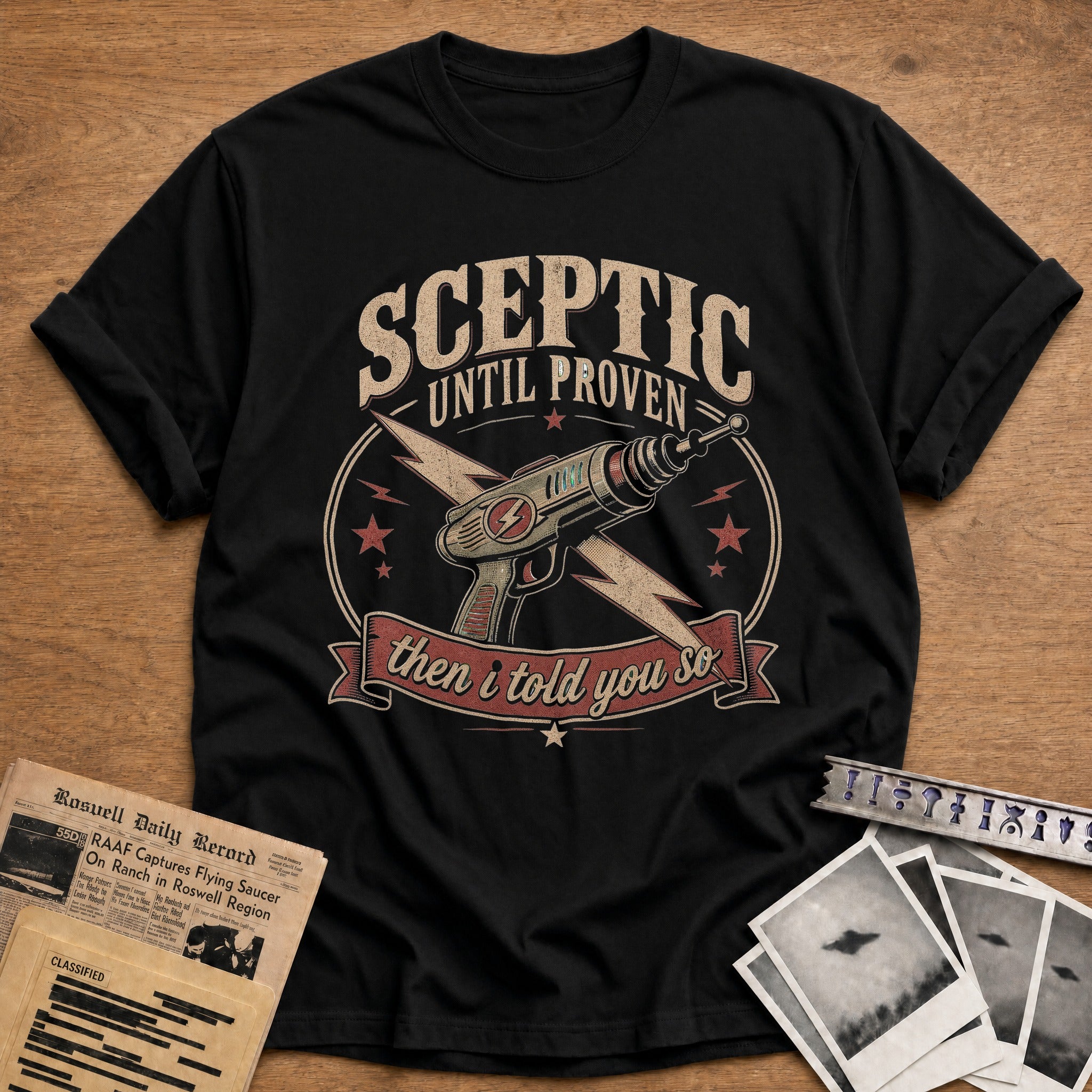 Skeptic Until Proven - Black