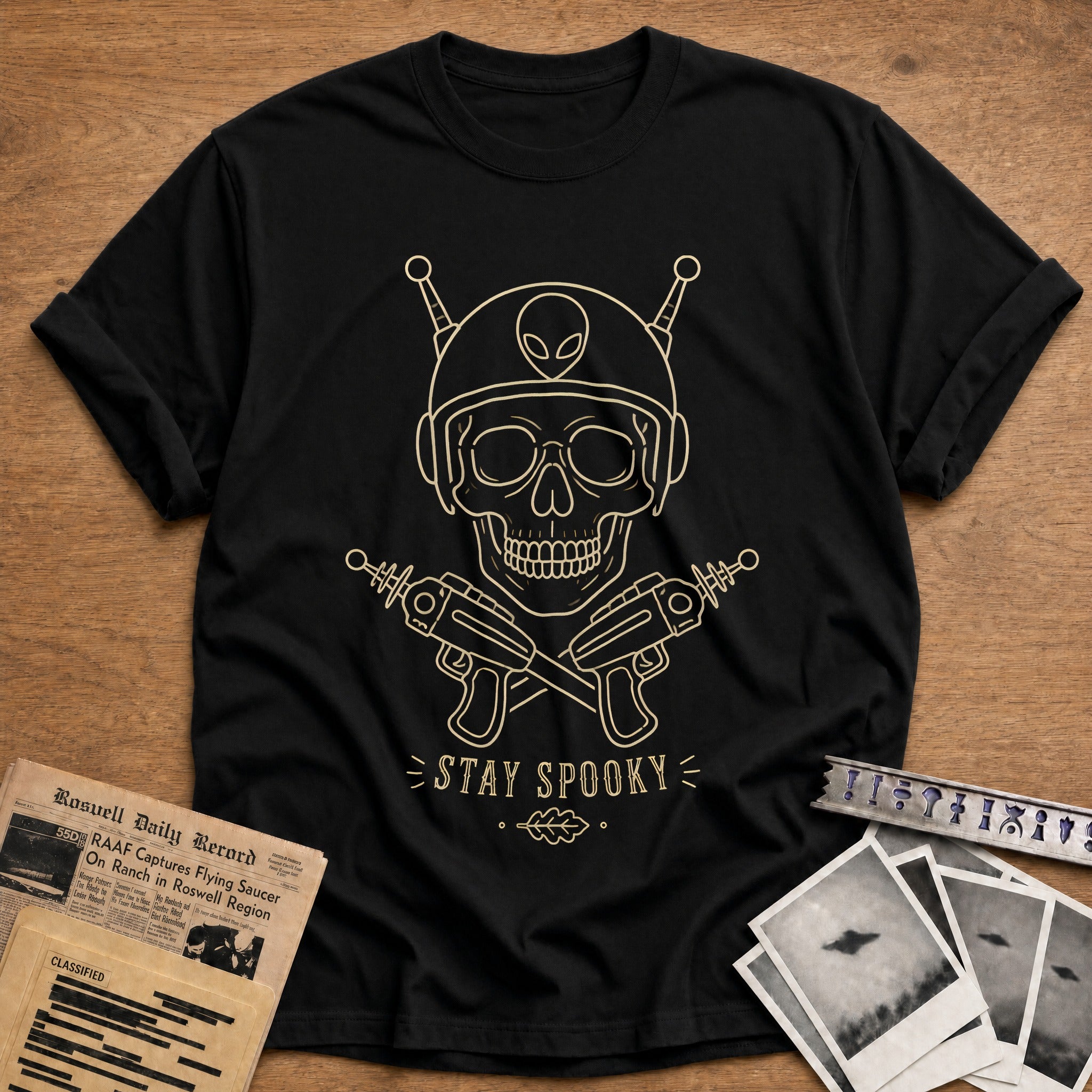 Skull Alien Helmet 79 - Black