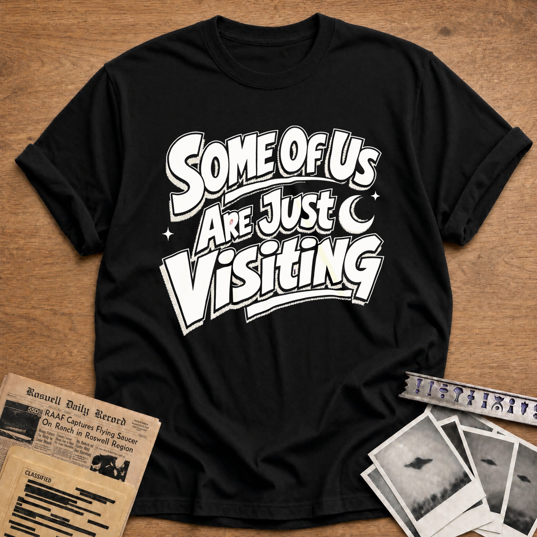 Some Of Us Are Visiting - Black