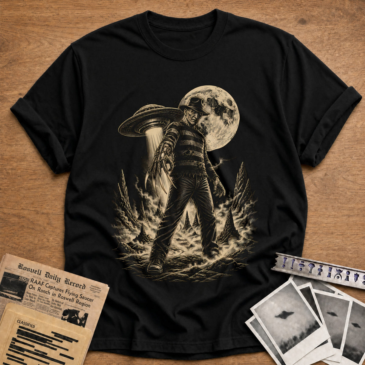 Star Slasher 79 T-Shirt - Black