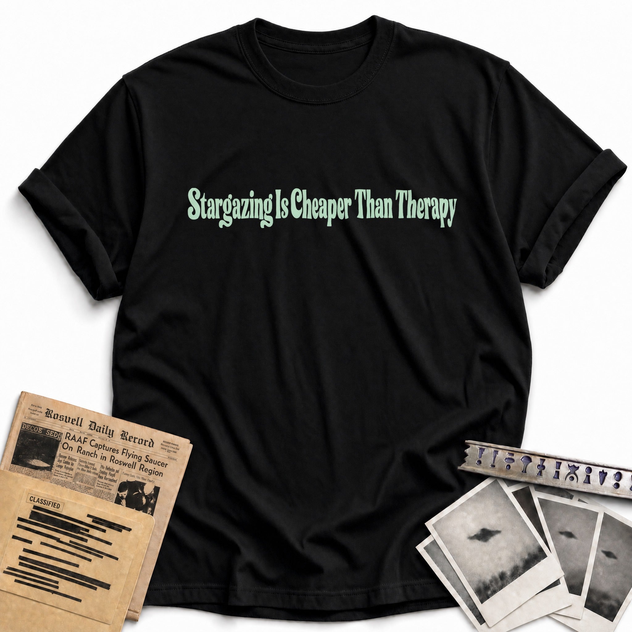Stargazing Is Cheaper Than Therapy 06 - Black