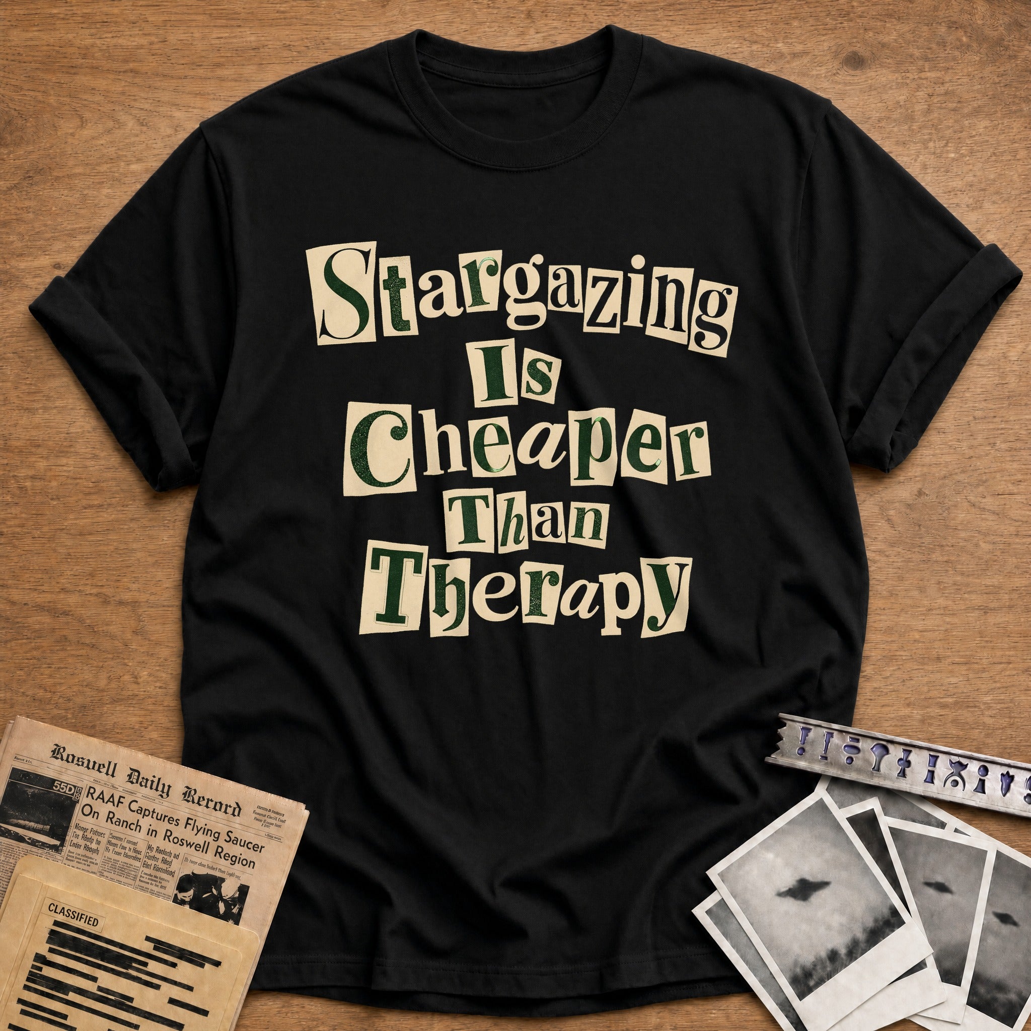 Stargazing Is Cheaper Than Therapy 04 - Black