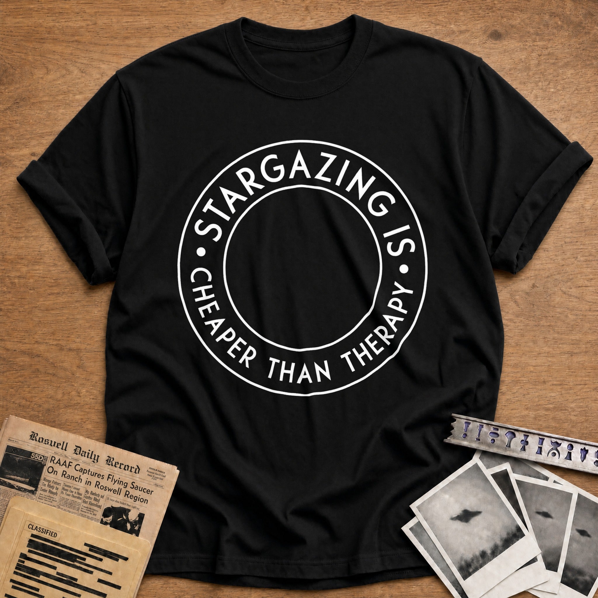 Stargazing Is Cheaper Than Therapy 05 - Black