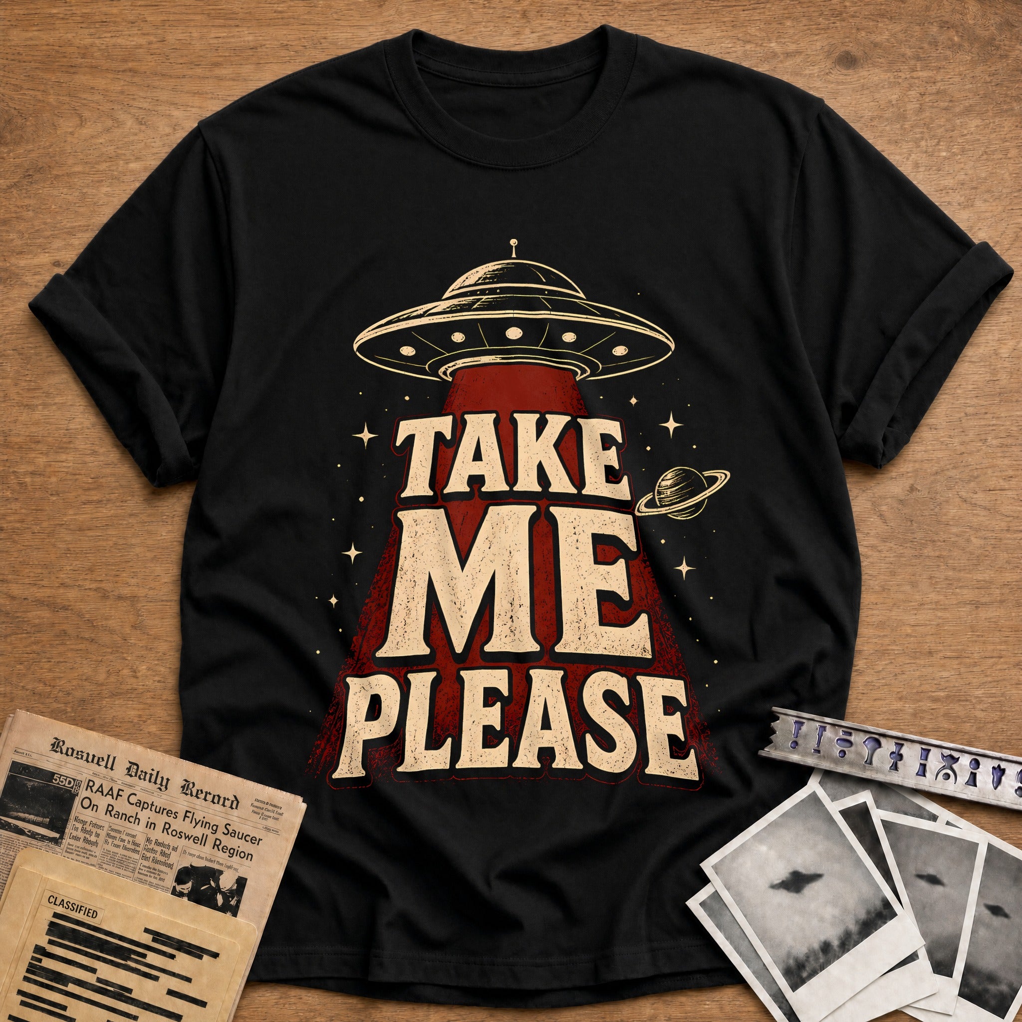 Take Me Please 25 T-Shirt - Black