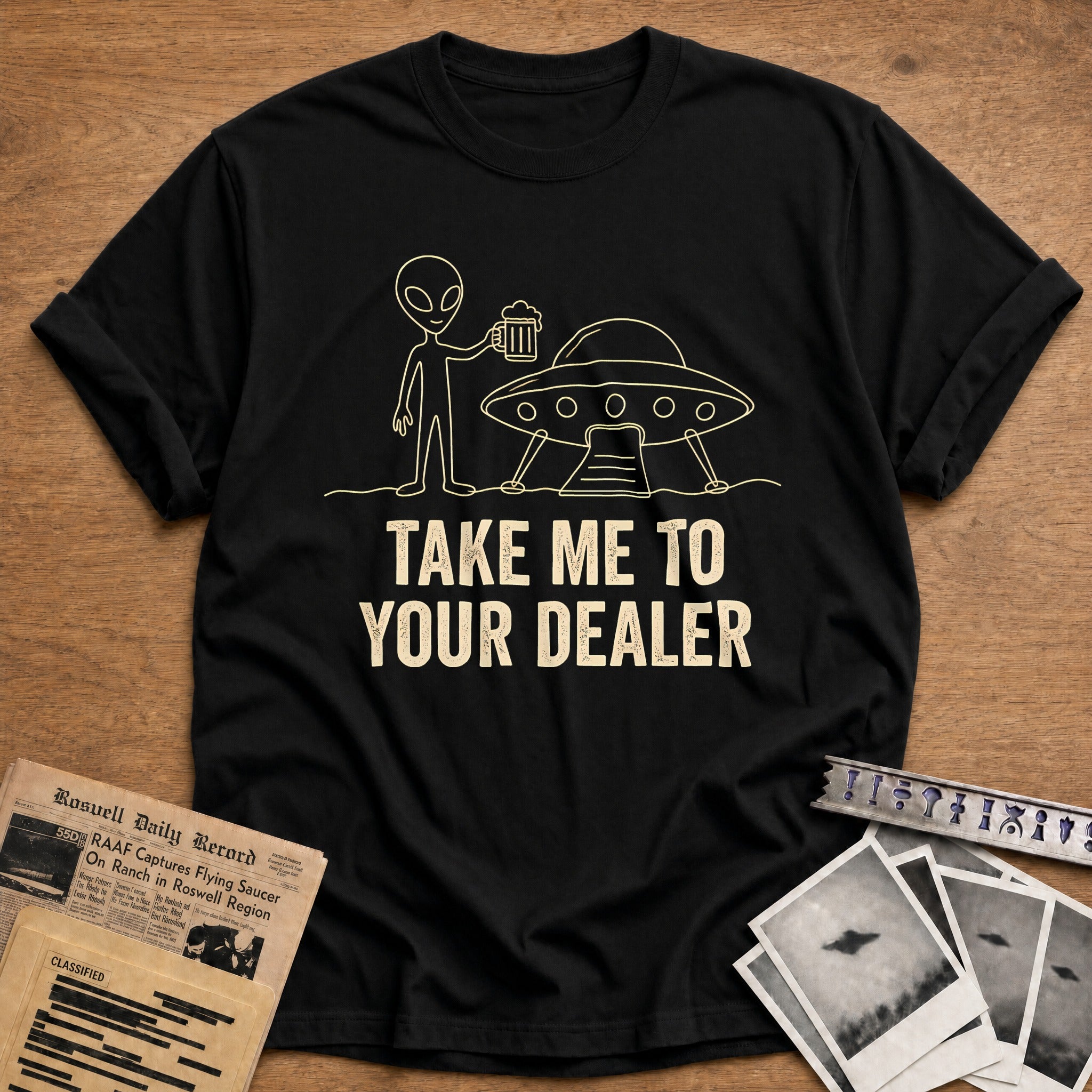Take Me To Your Dealer 28 T-Shirt - Black