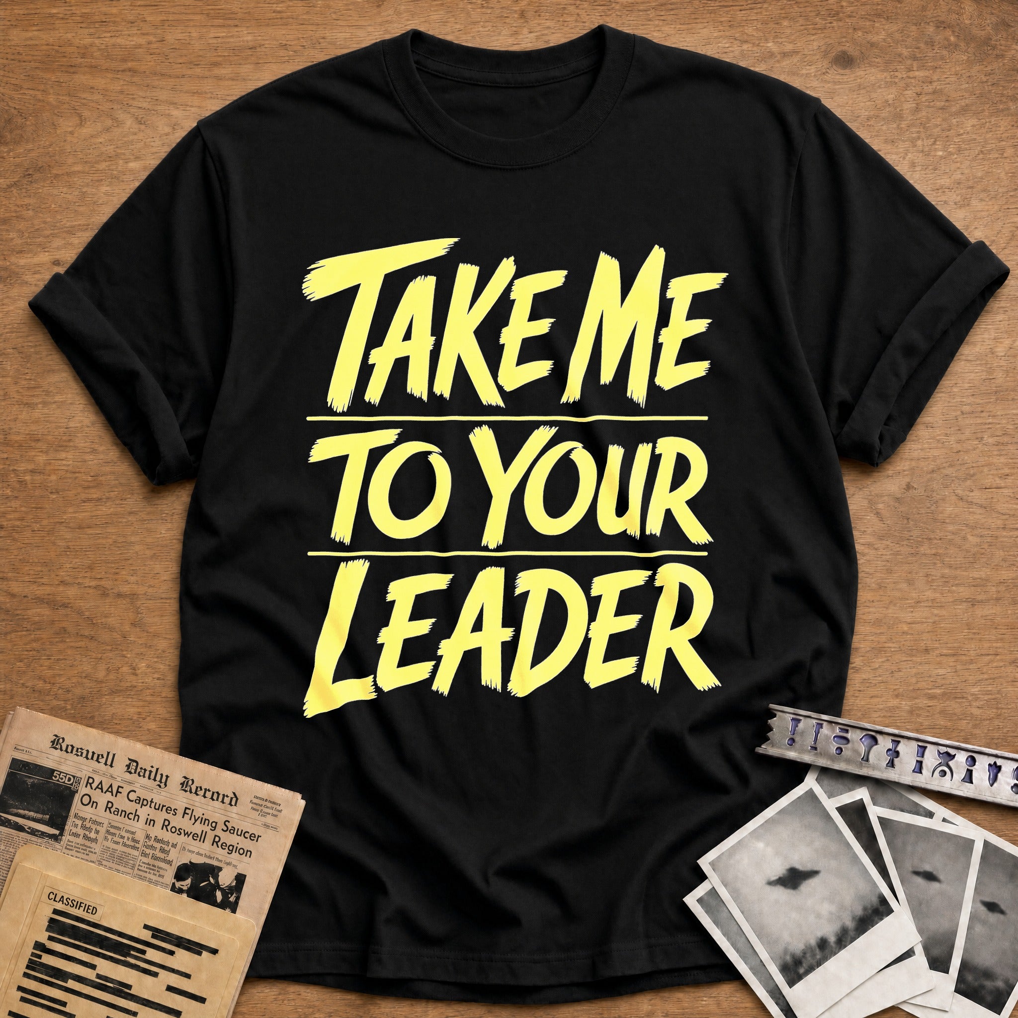Take Me To Your Leader - Black