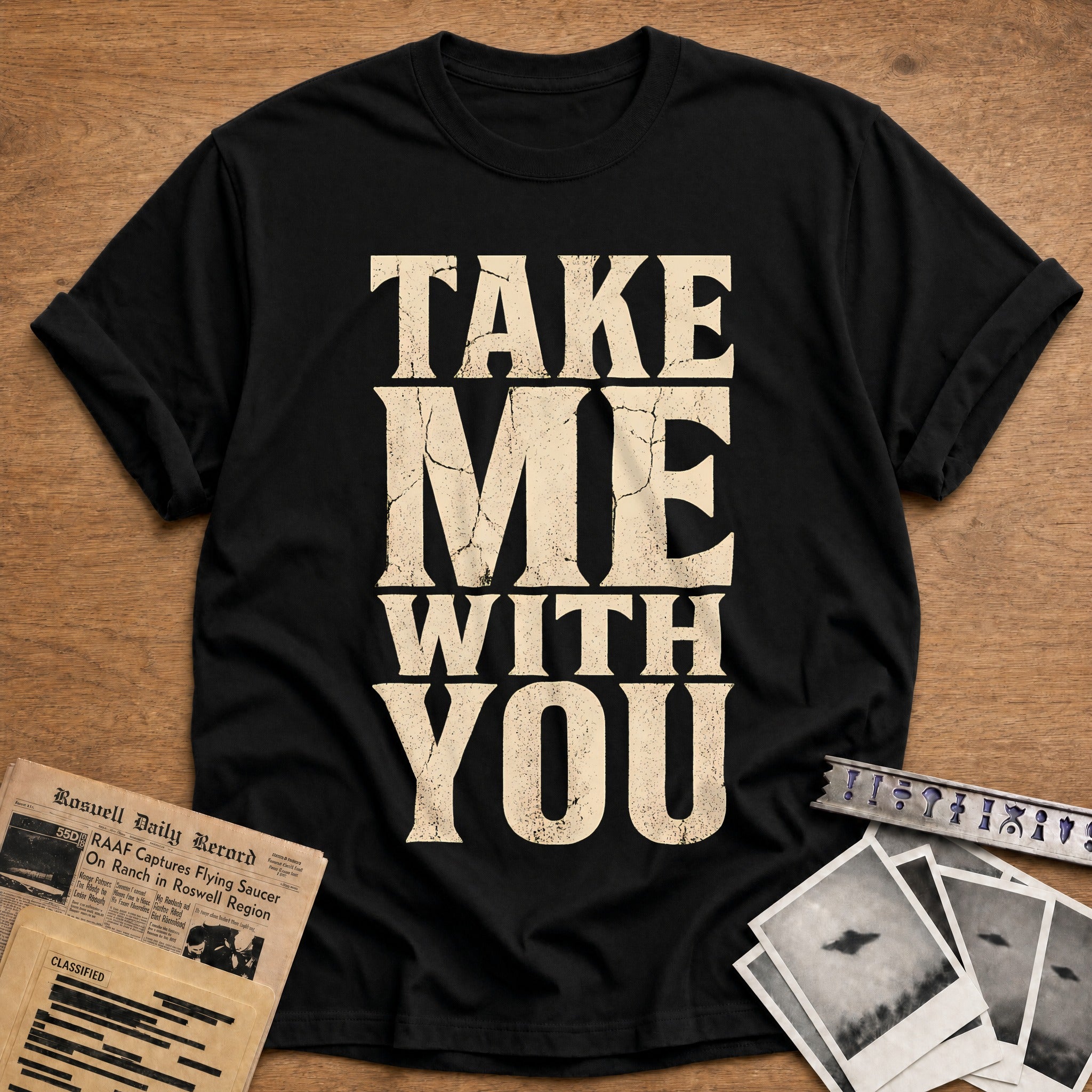 Take Me With You 88 T-Shirt - Black