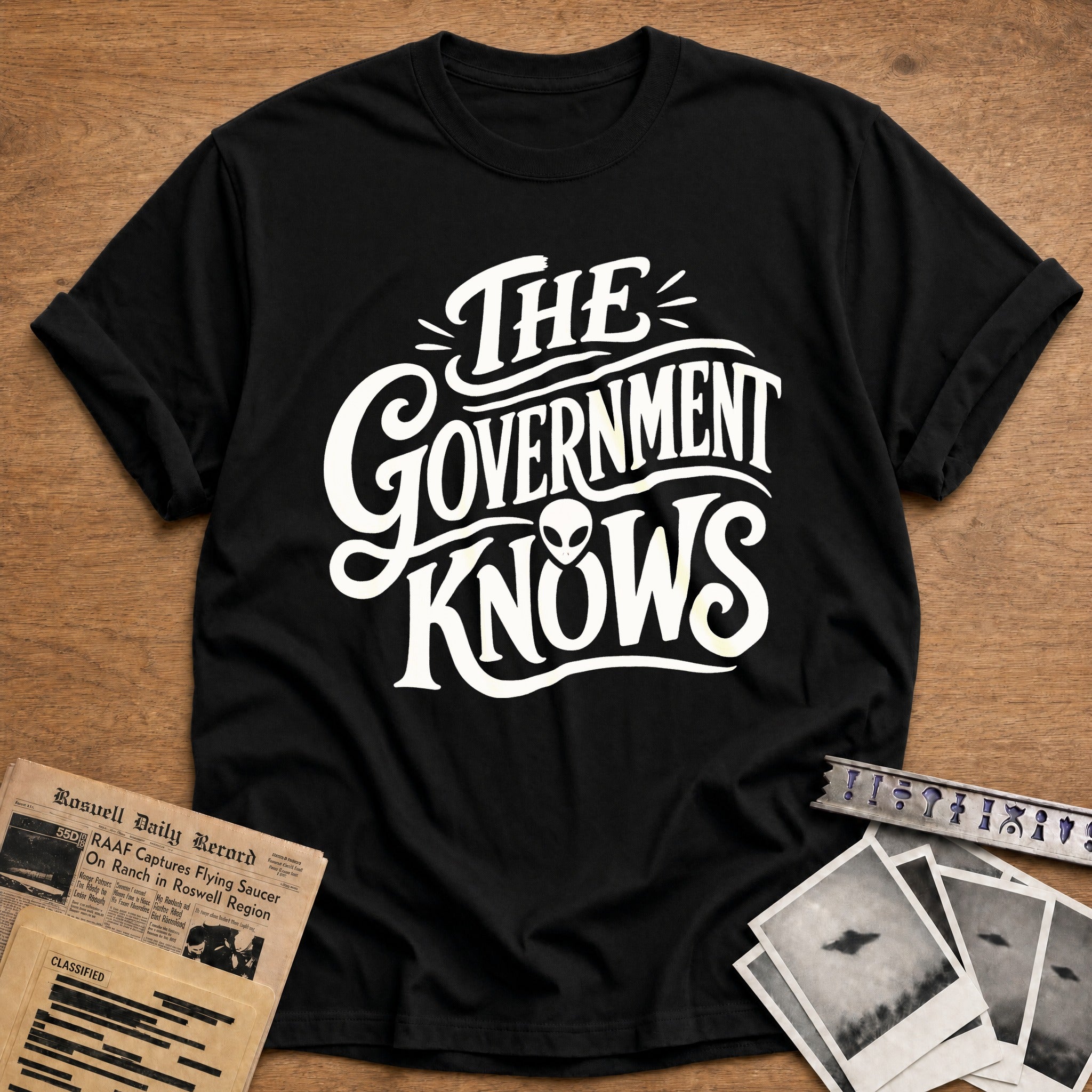 The Government Knows - Black