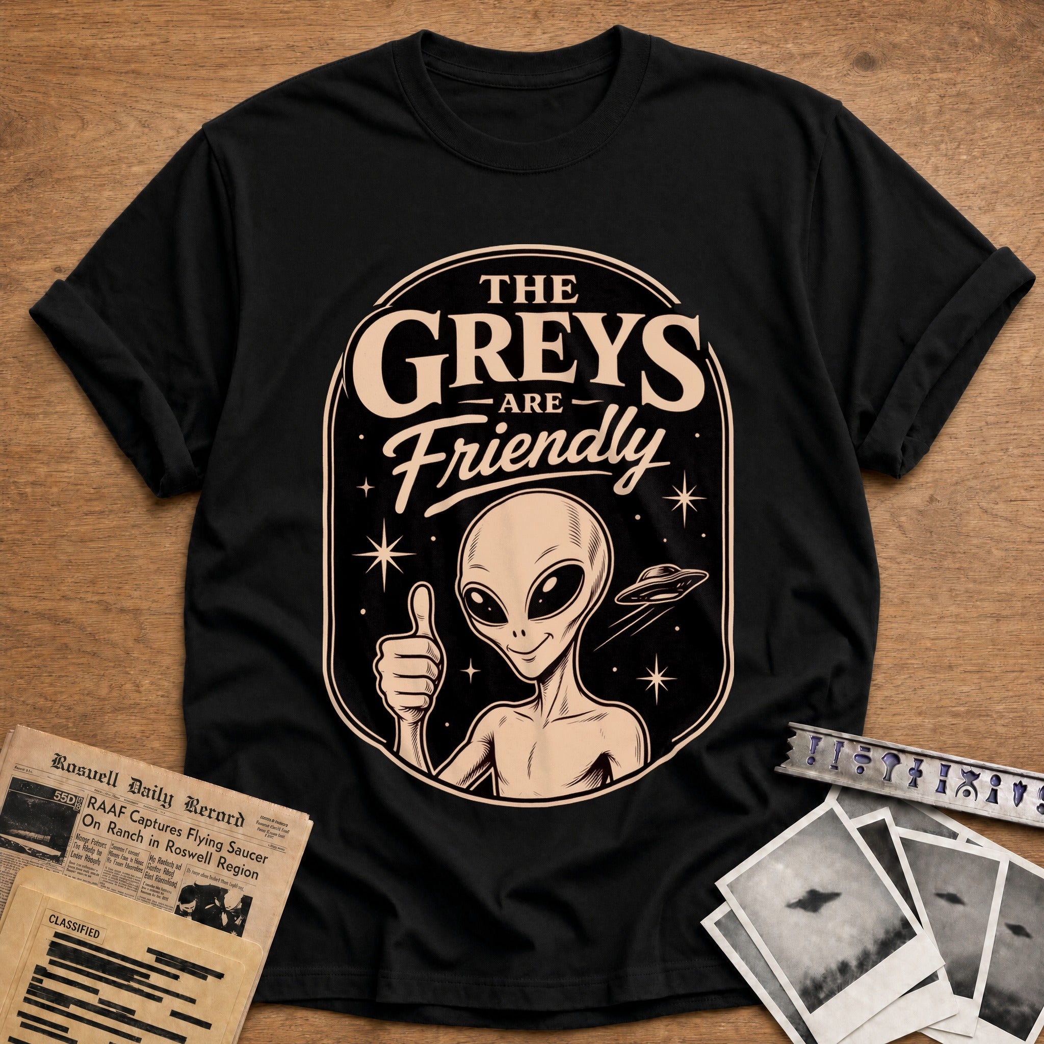 The Greys Are Friendly - Black