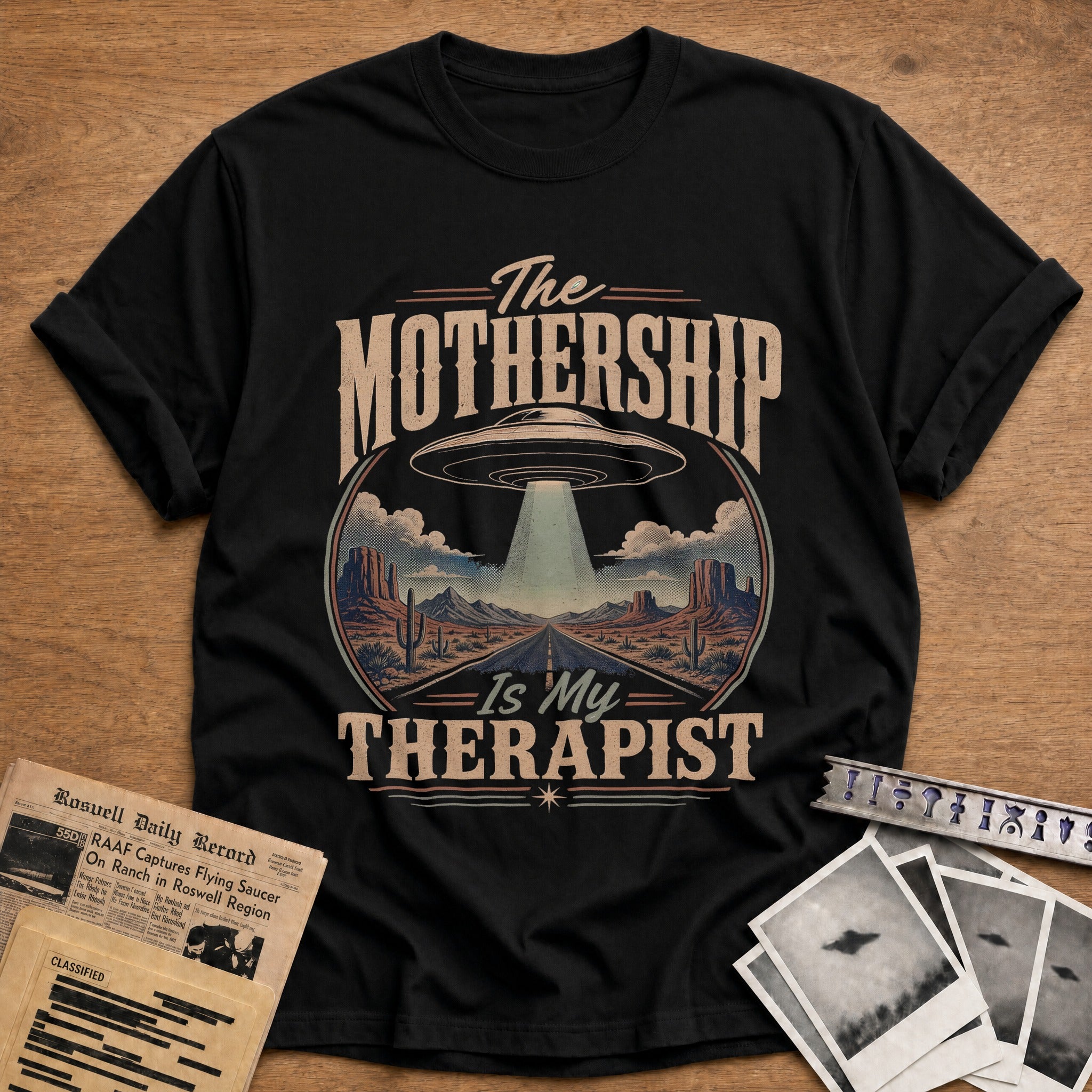 The Mothership Is My Therapist 01 - Black