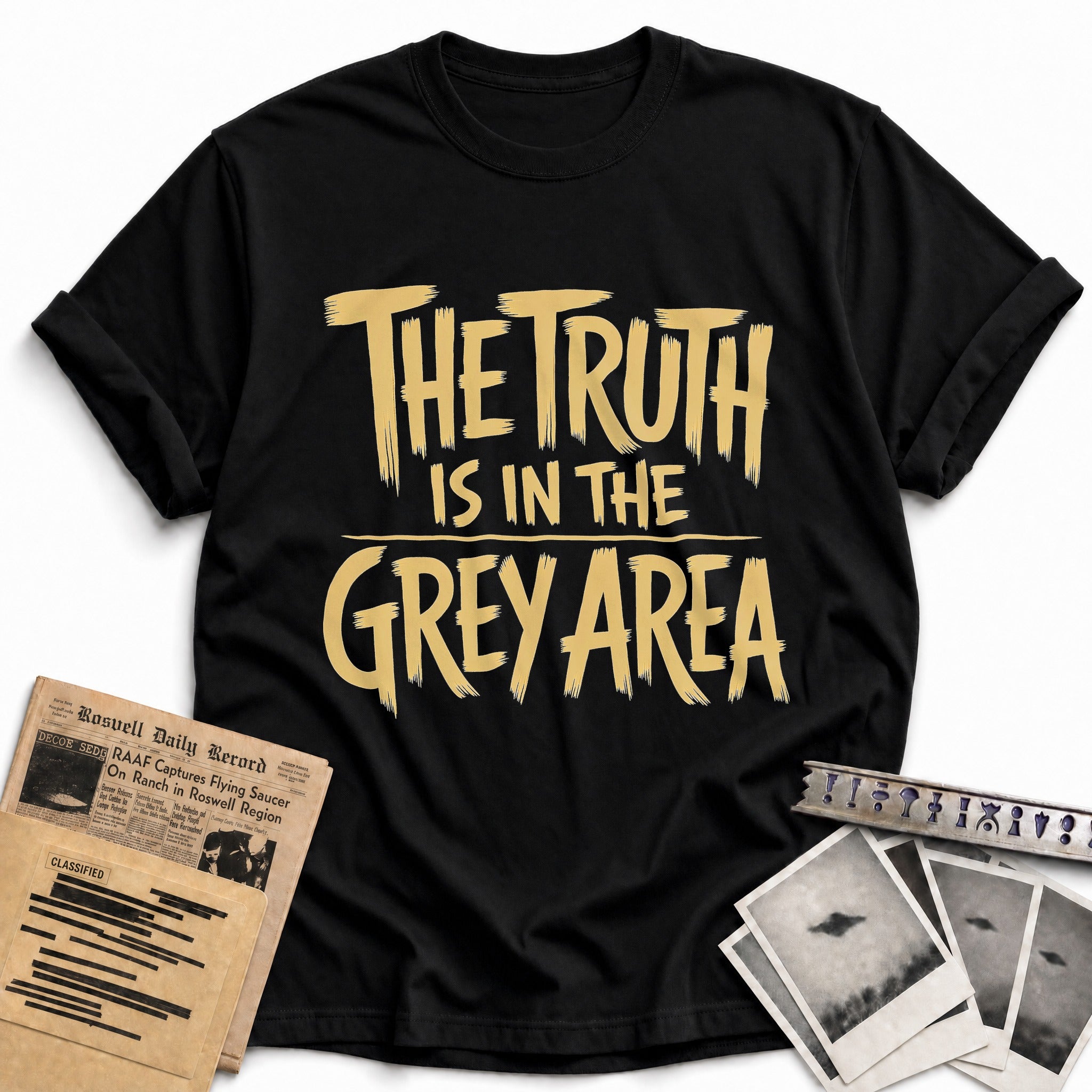 The Truth Is In The Grey Area 01 - Black