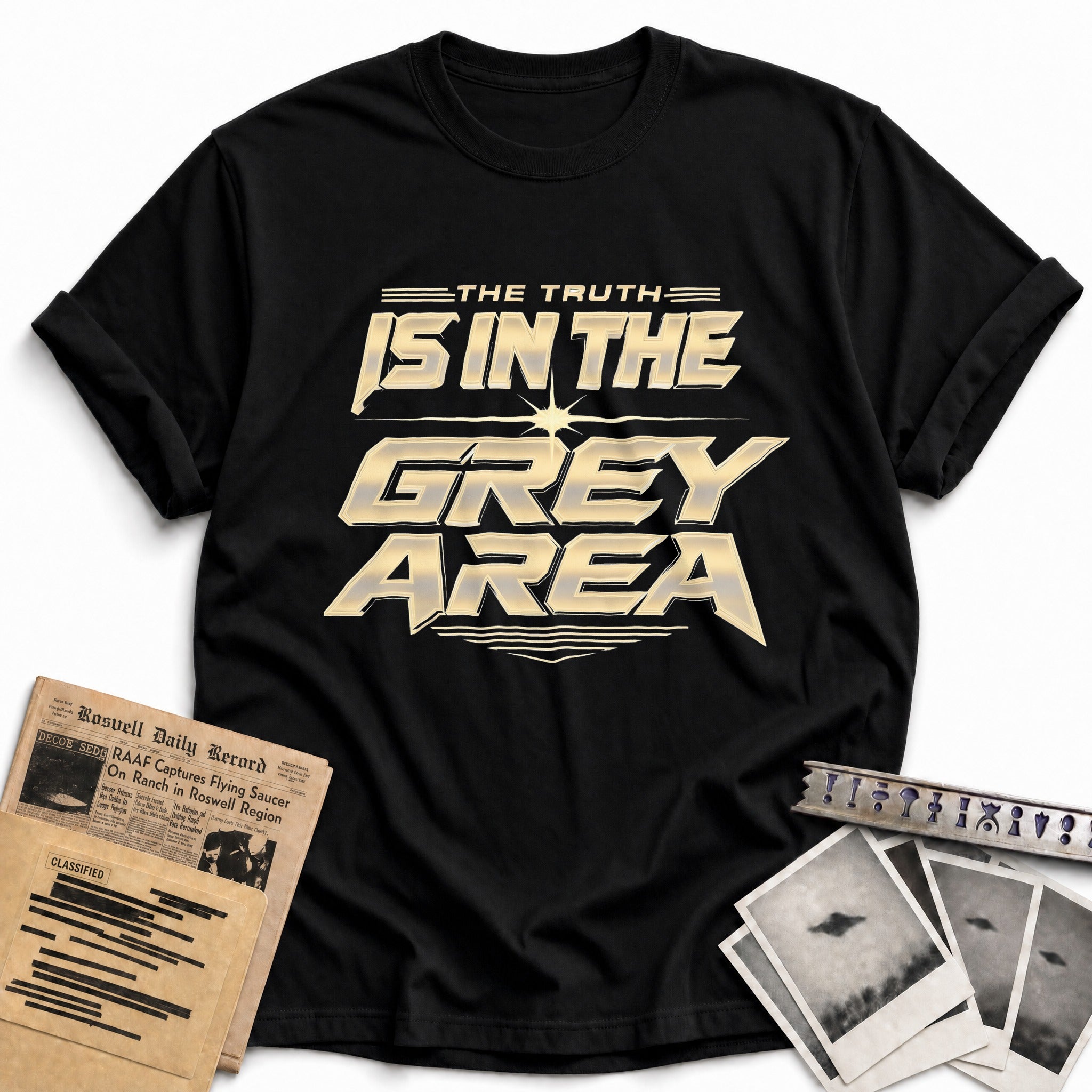 The Truth Is In The Grey Area 02 - Black