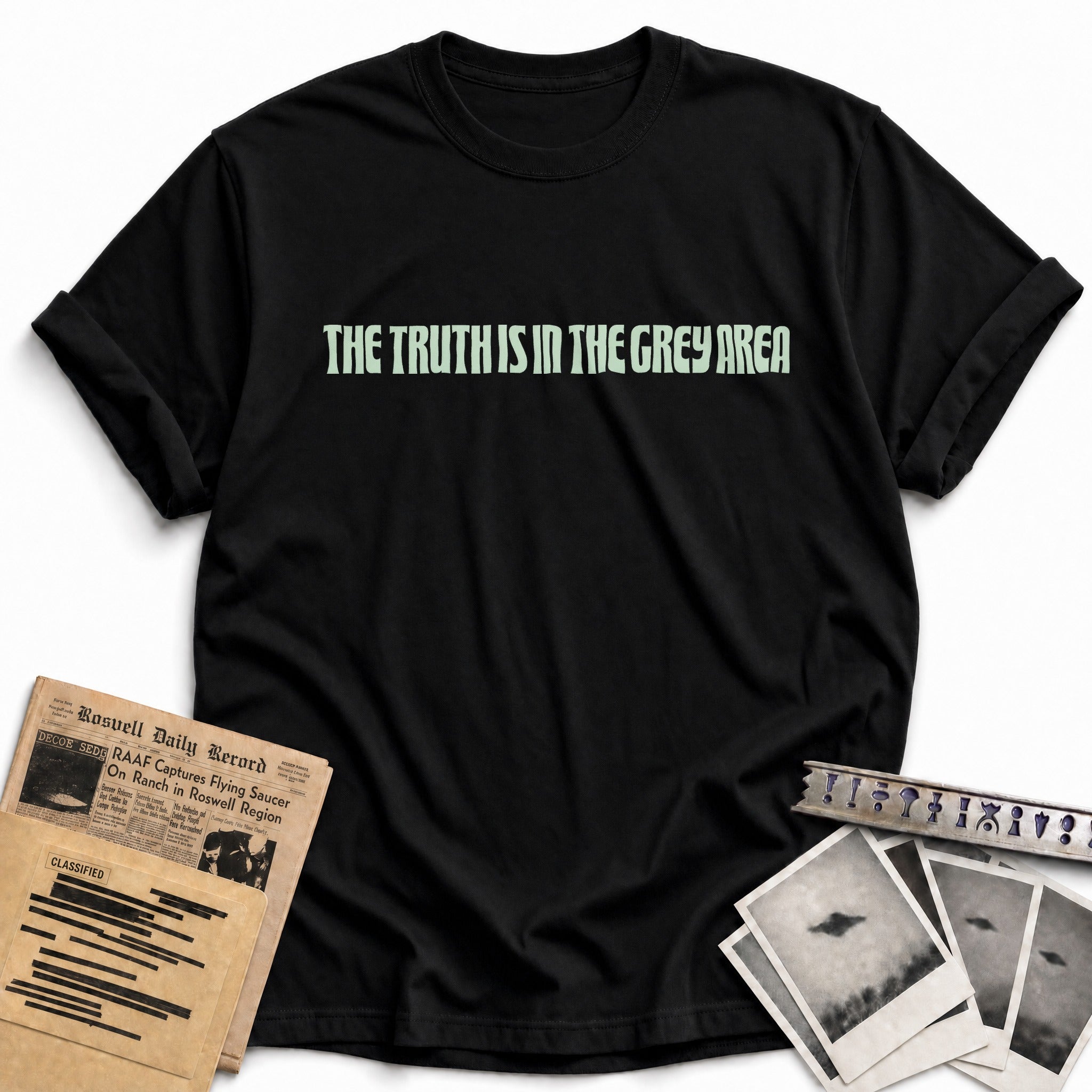 The Truth Is In The Grey Area 03 - Black
