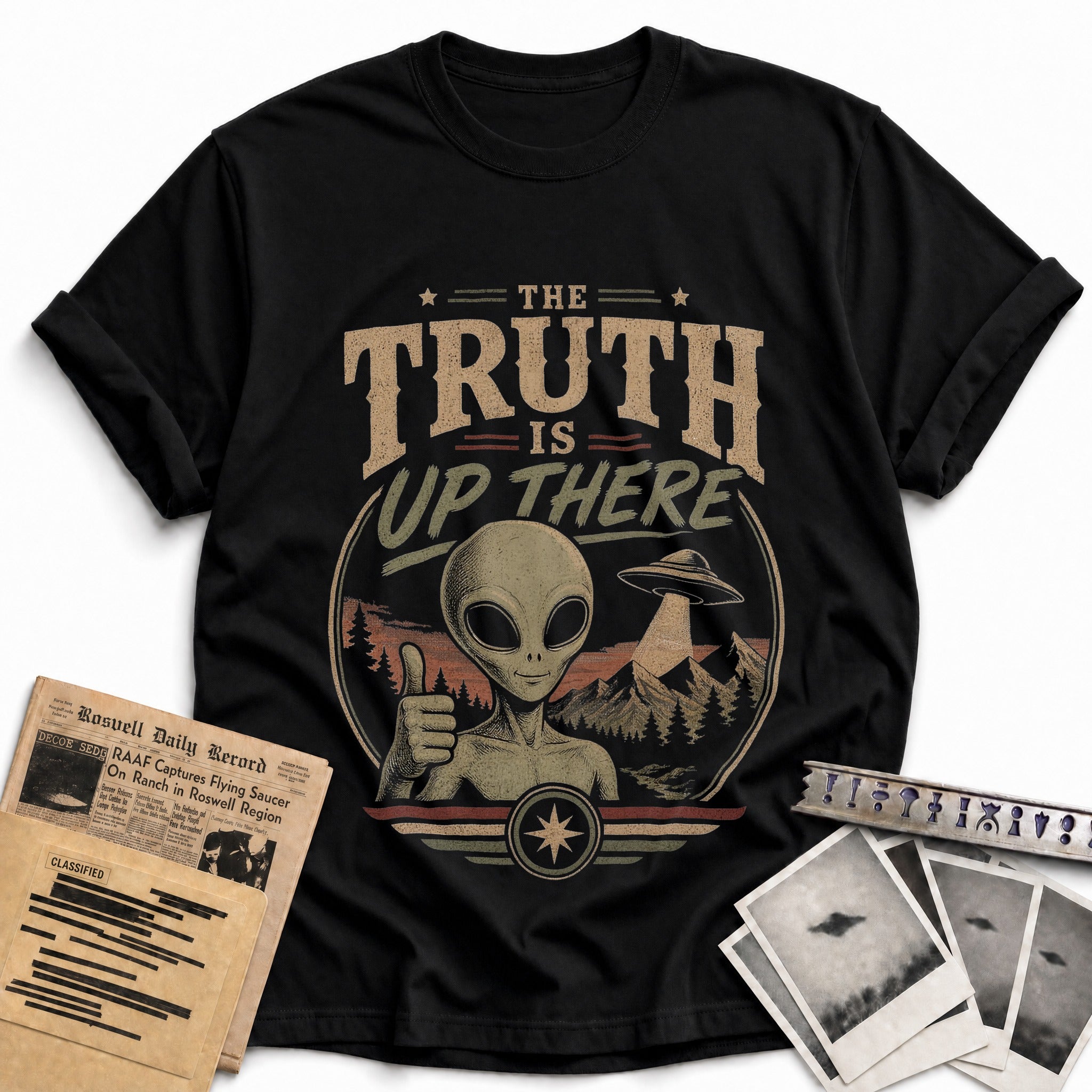 The Truth Is Up There 01 - Black