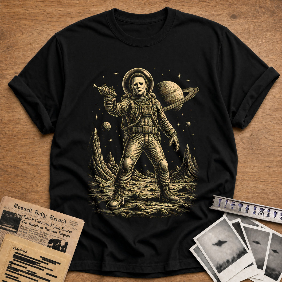 The Visitor 89 T-Shirt - Black