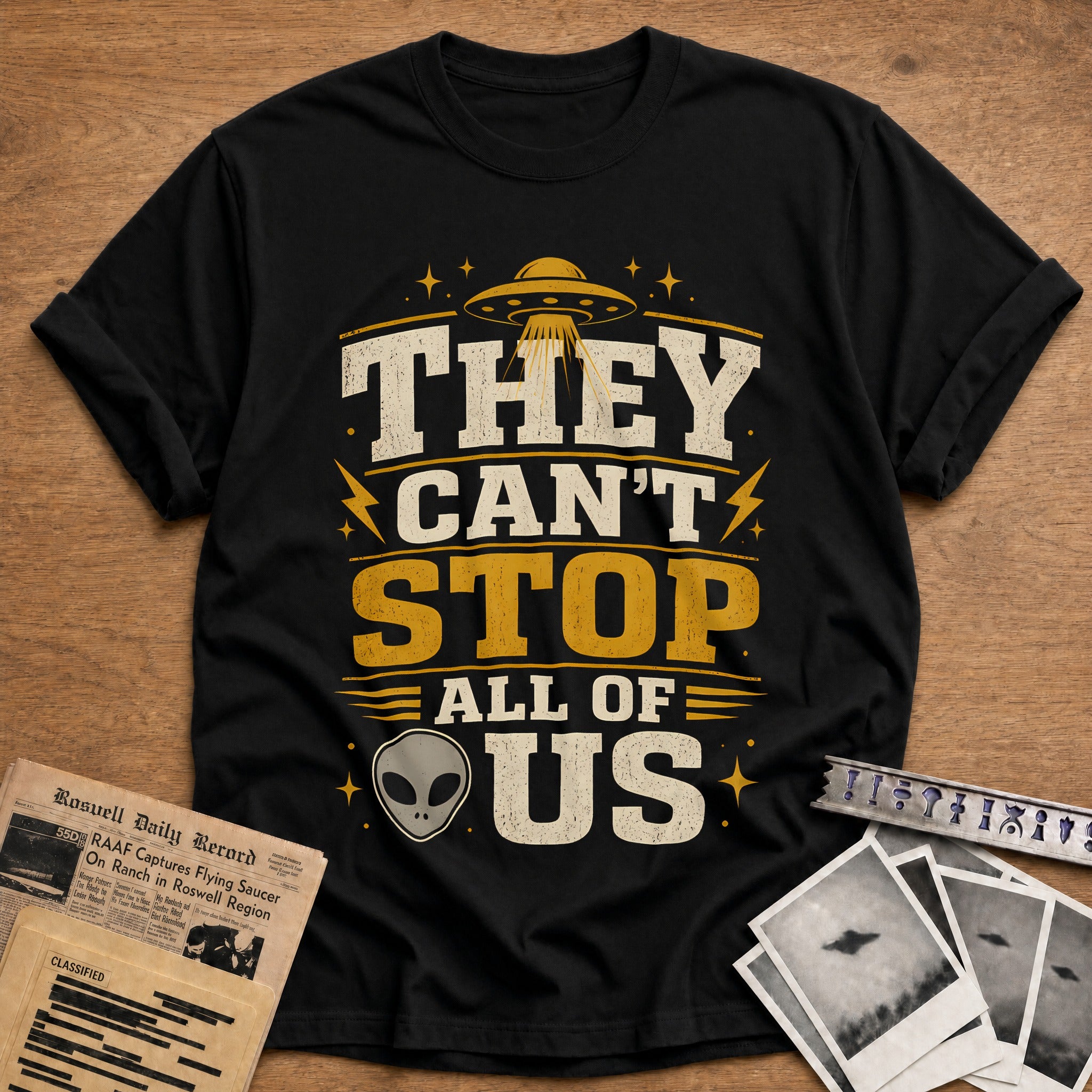 They Can T Stop All Of Us 41 T-Shirt - Black