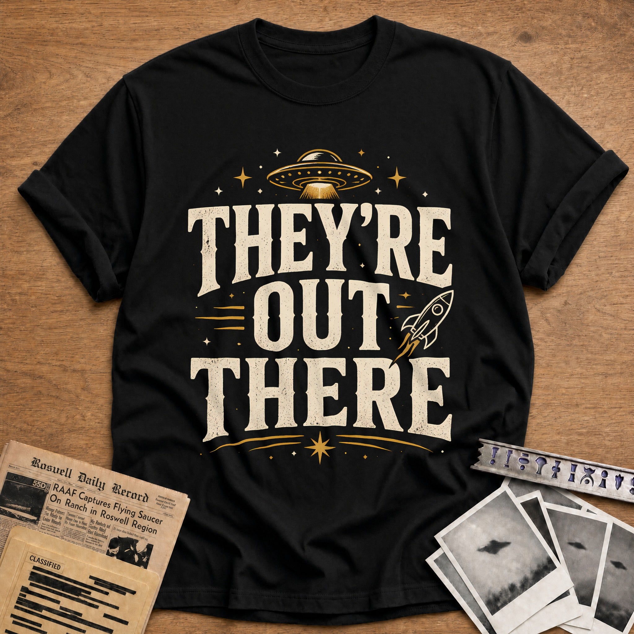 They Re Out There 95 T-Shirt - Black