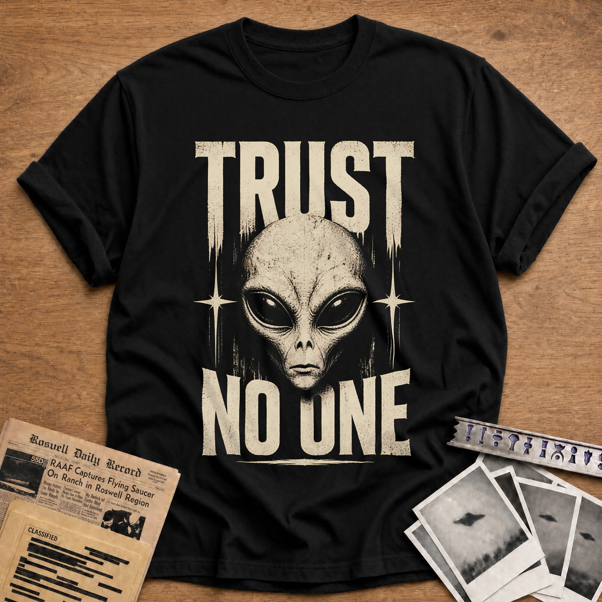 Trust No One T-Shirt - Black
